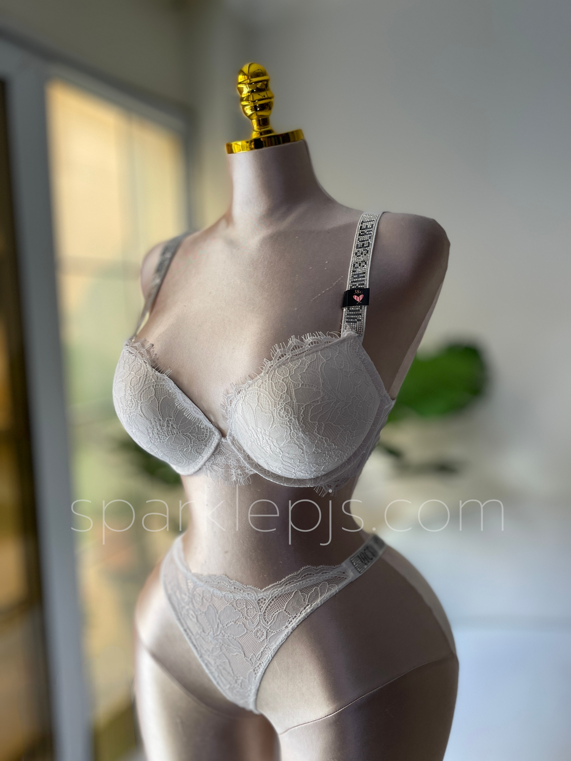 Crystal Ivory Dream Bra Set