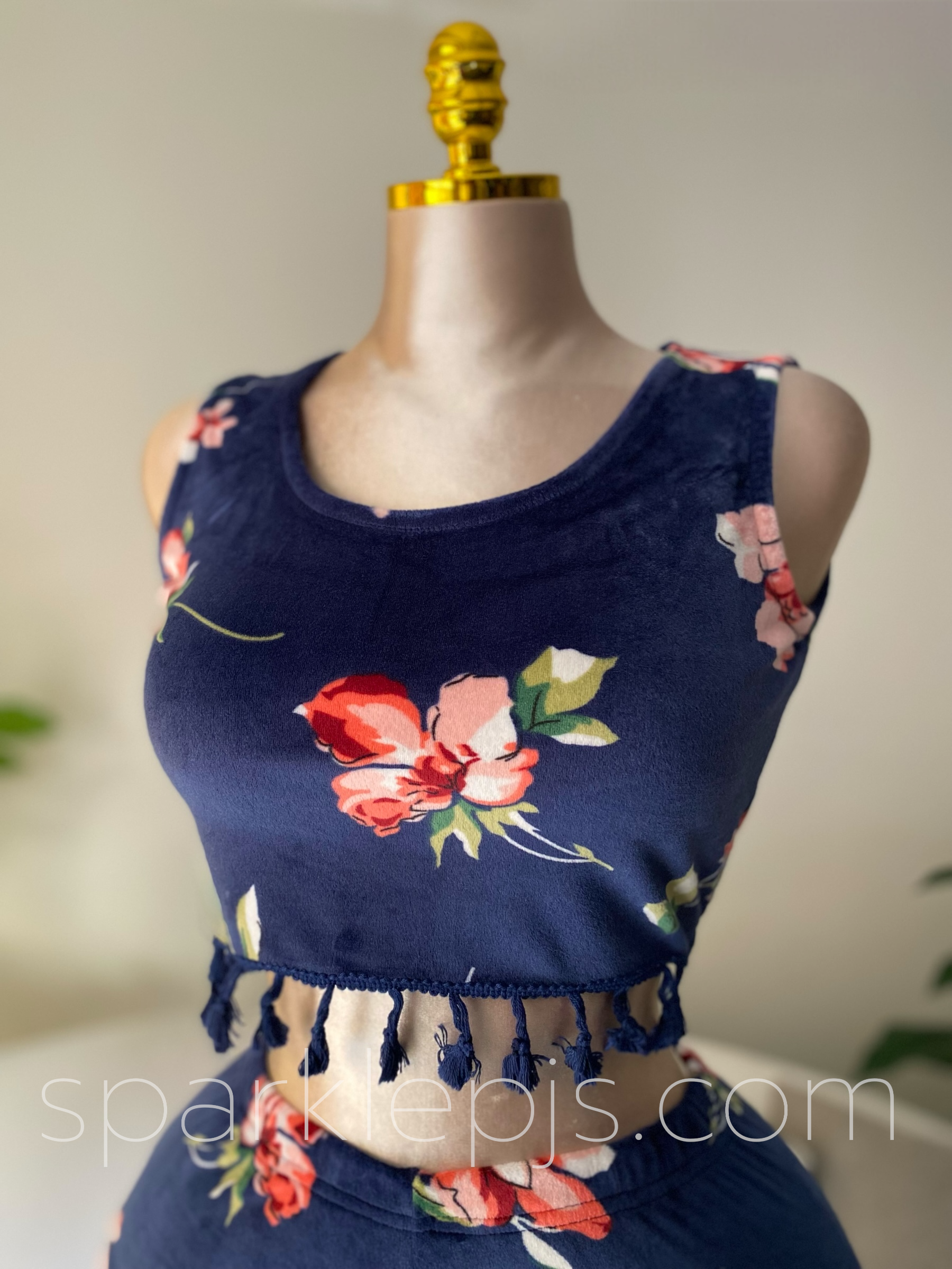 Fringe Kissed Pajama Shorts