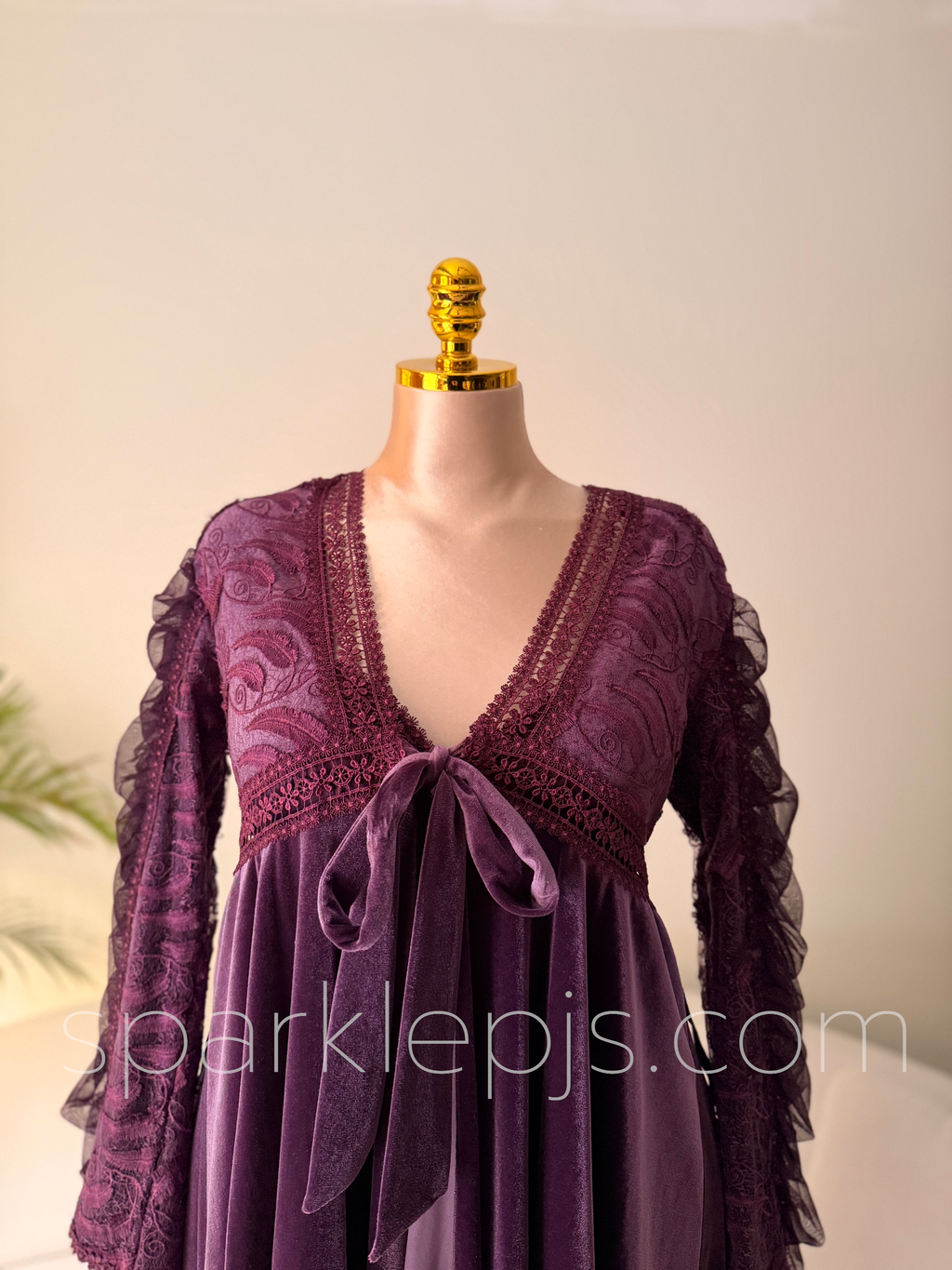 Satin Symphony Robe & Gown