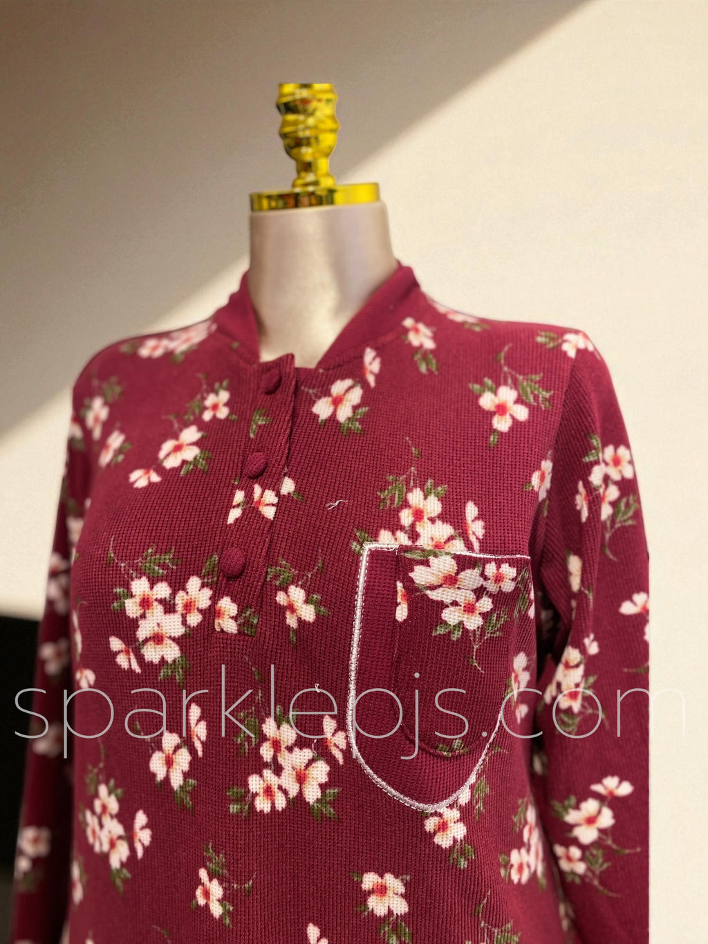 Pocket Floral Nightdress