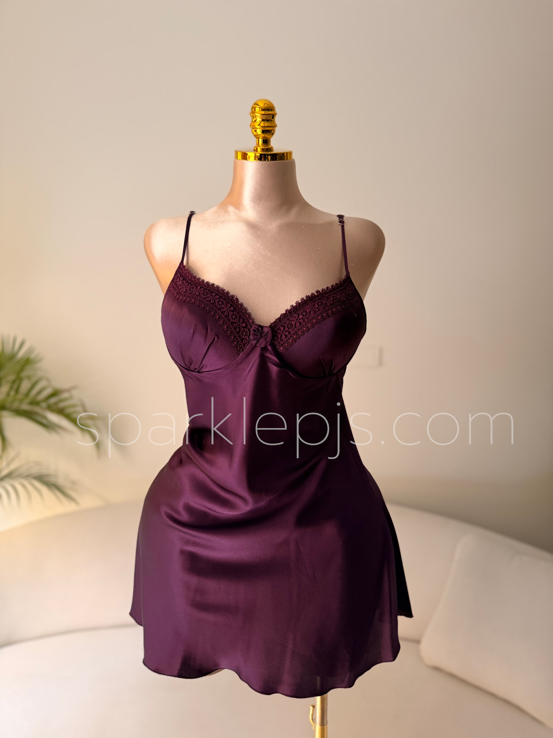 Satin Symphony Robe & Gown