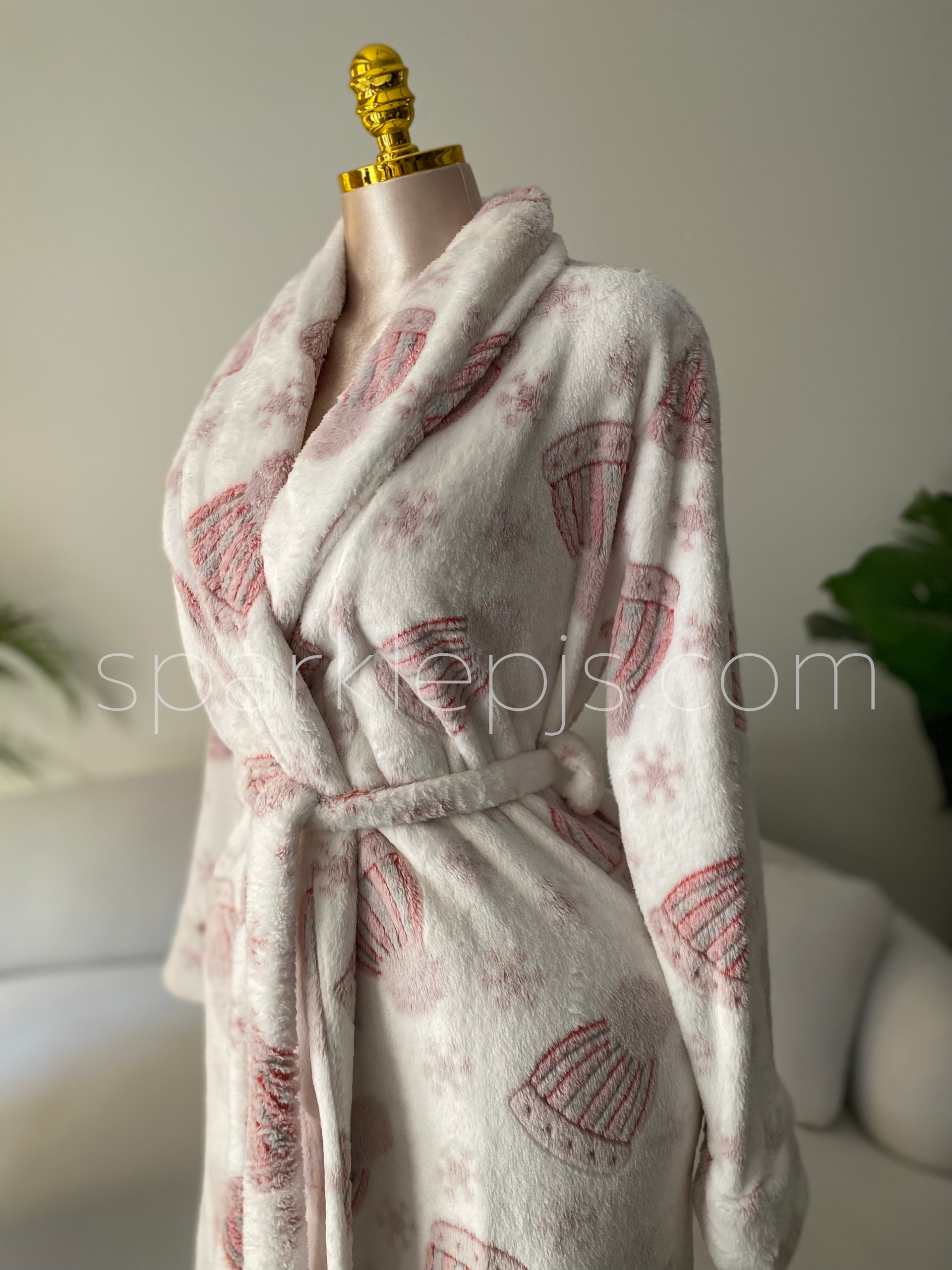 Snow-Kissed Comfort Robe