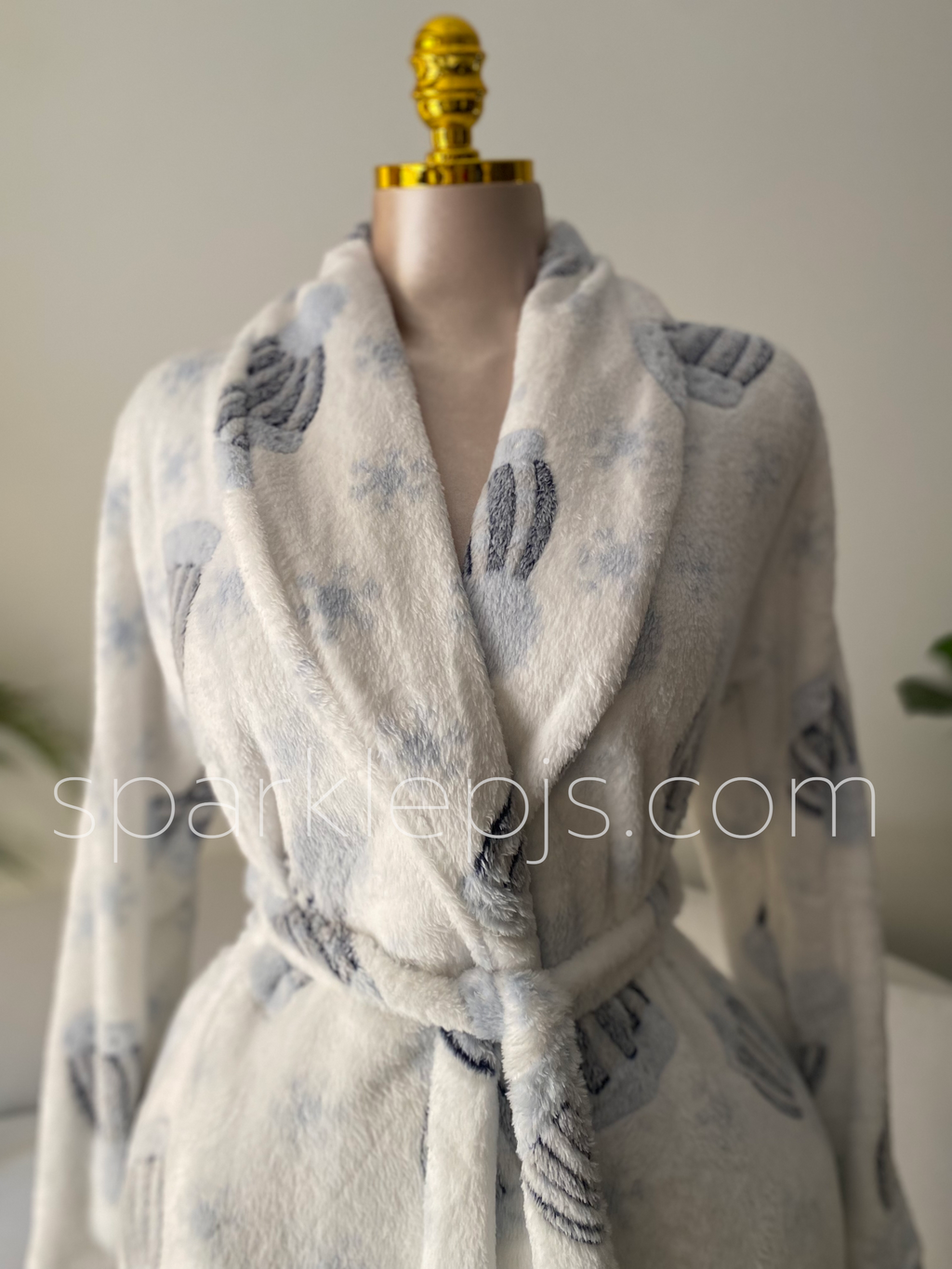 Snow-Kissed Comfort Robe