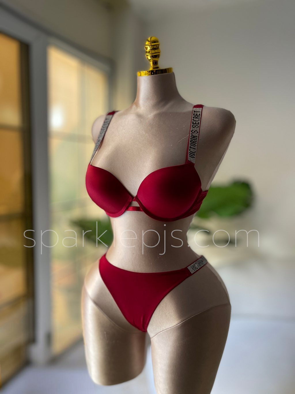 4 Diamonds Sparkle Bra Set