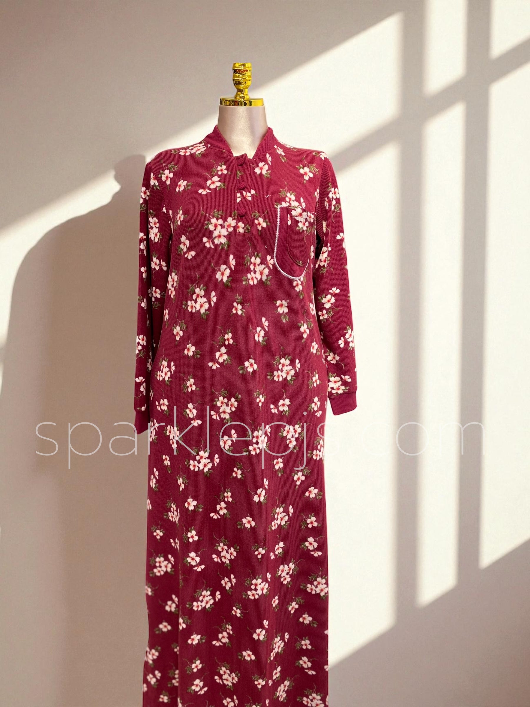 Pocket Floral Nightdress