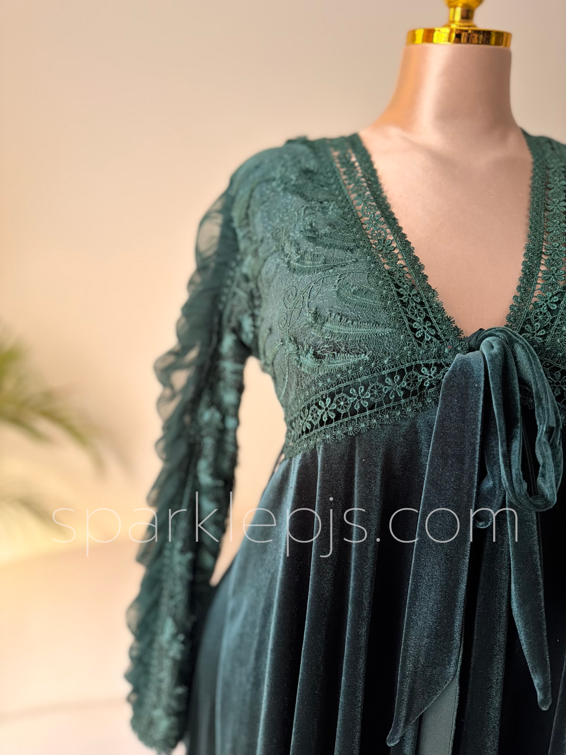 Satin Symphony Robe & Gown