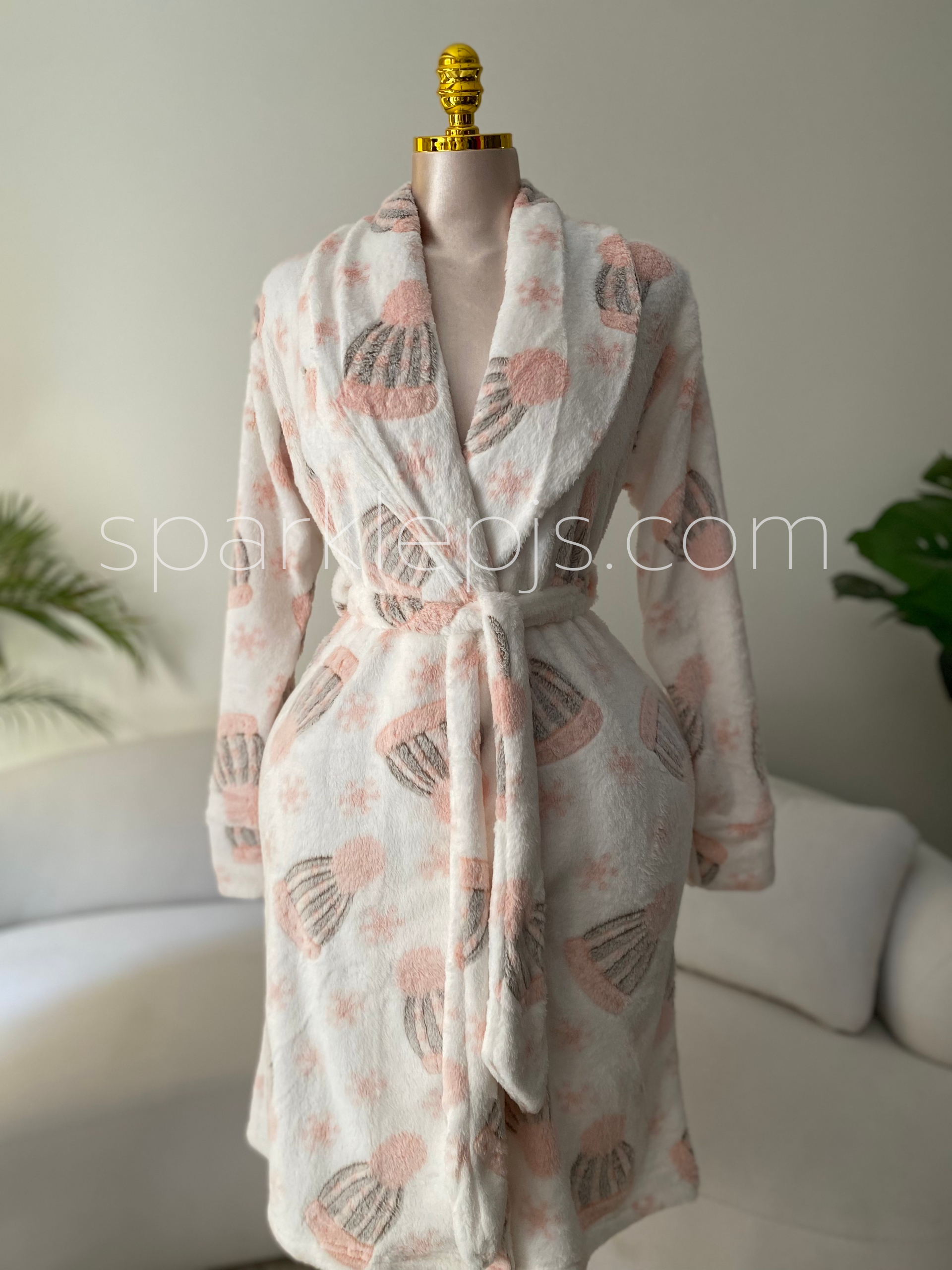 Snow-Kissed Comfort Robe