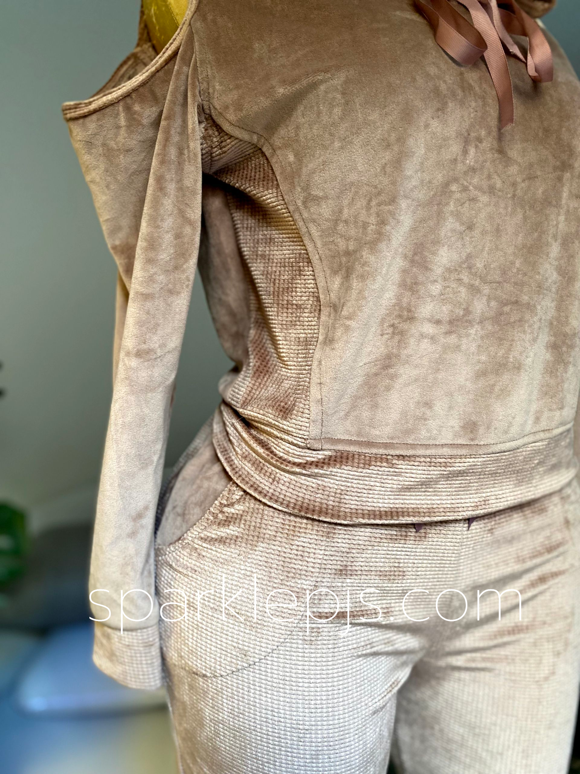 Chic Cut Hoodie Lounge Set