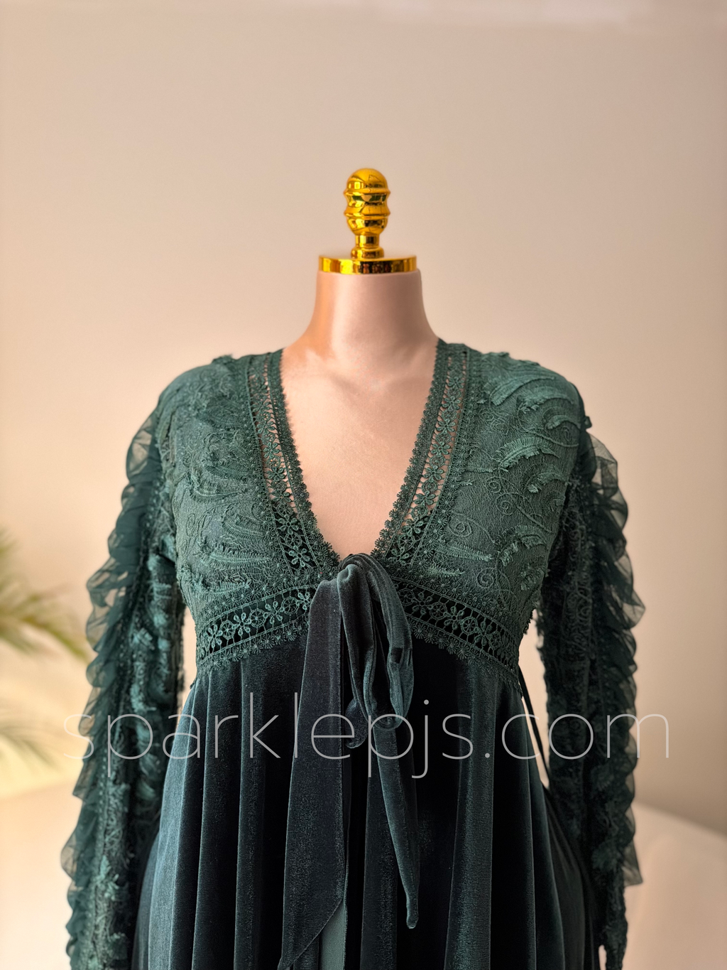 Satin Symphony Robe & Gown