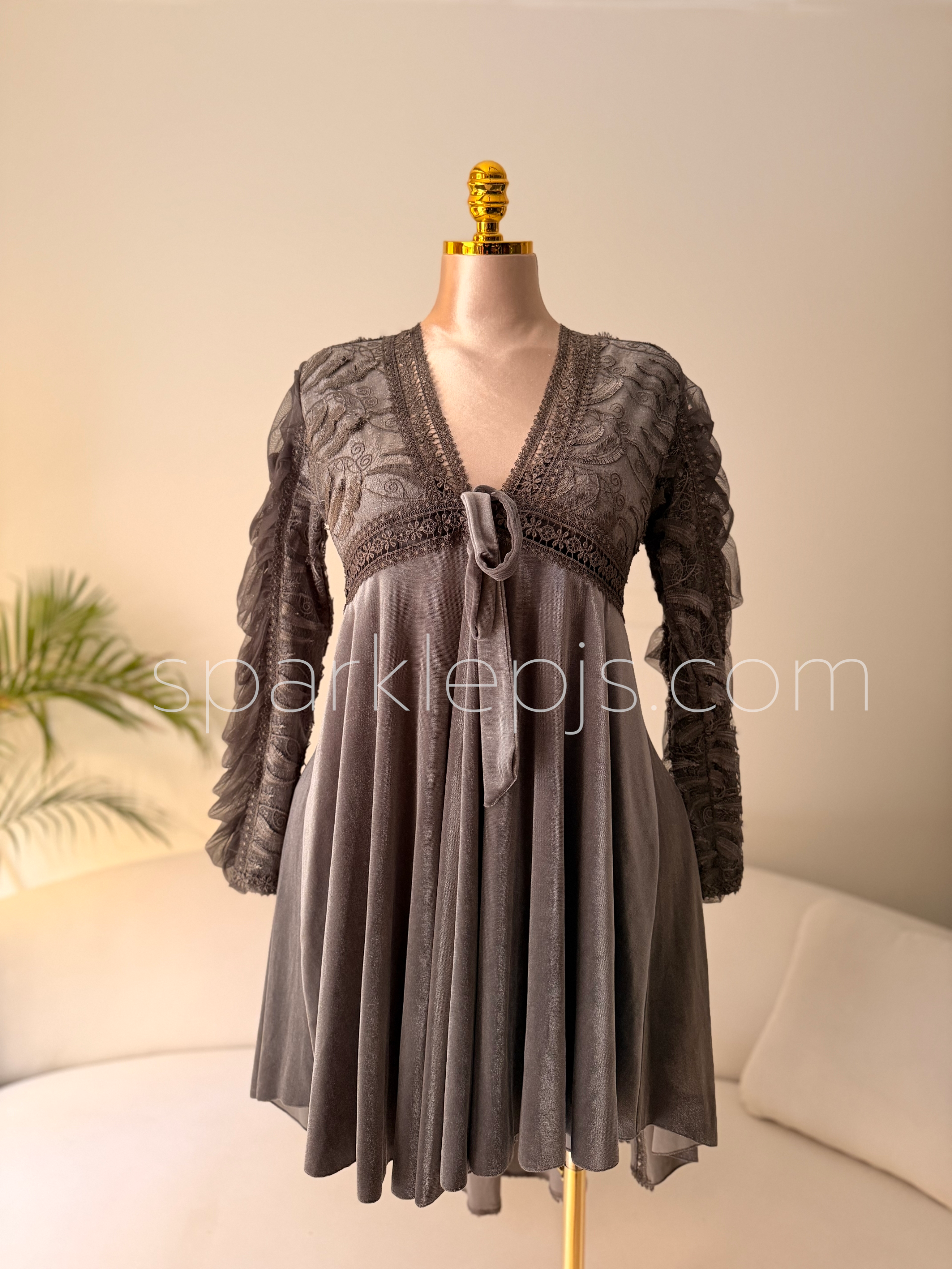 Satin Symphony Robe & Gown