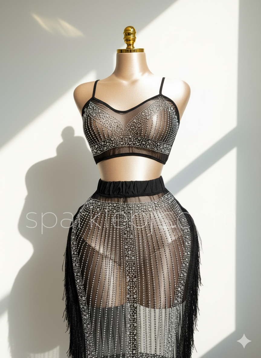 مجموعة تنورة V-Point Sparkle