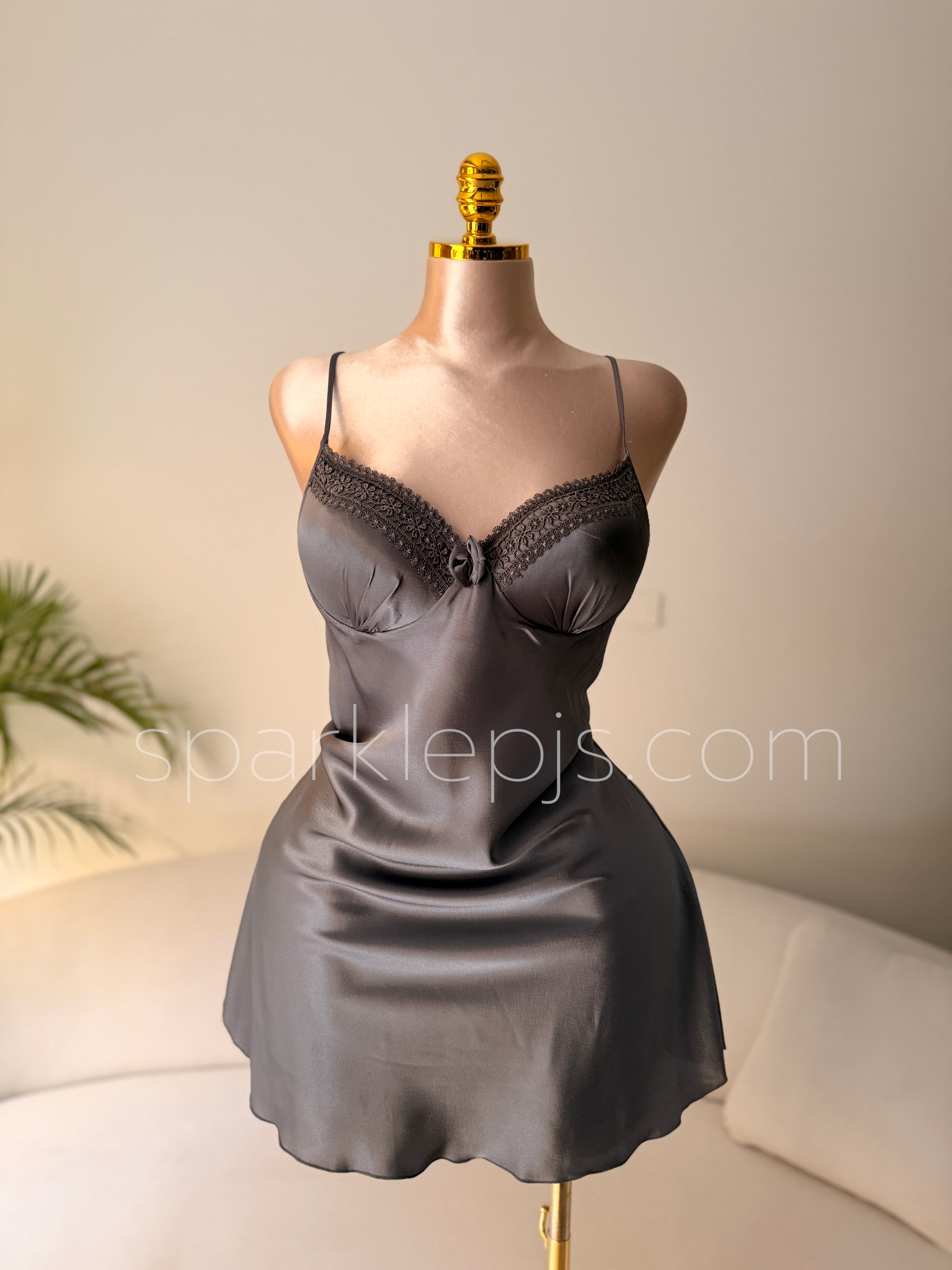 Satin Symphony Robe & Gown