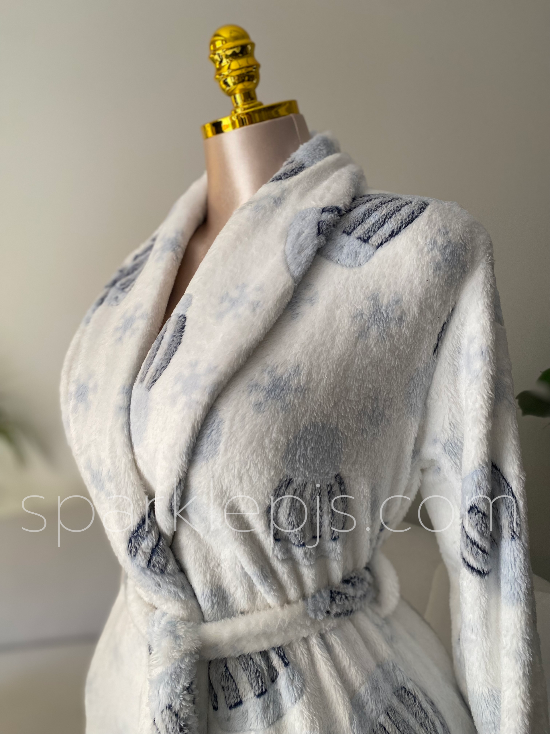 Snow-Kissed Comfort Robe