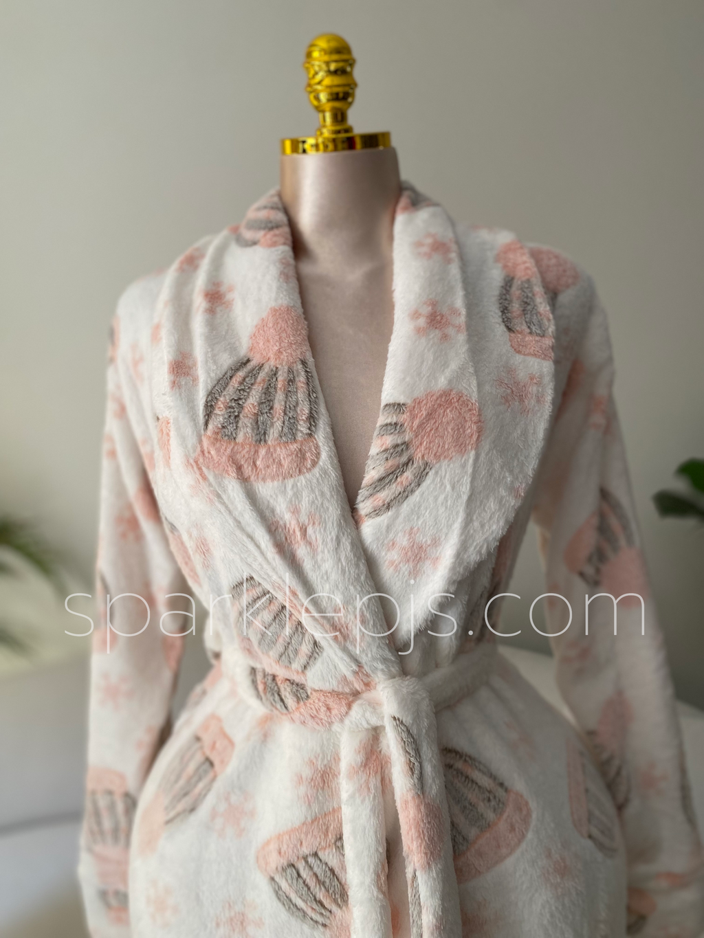 Snow-Kissed Comfort Robe