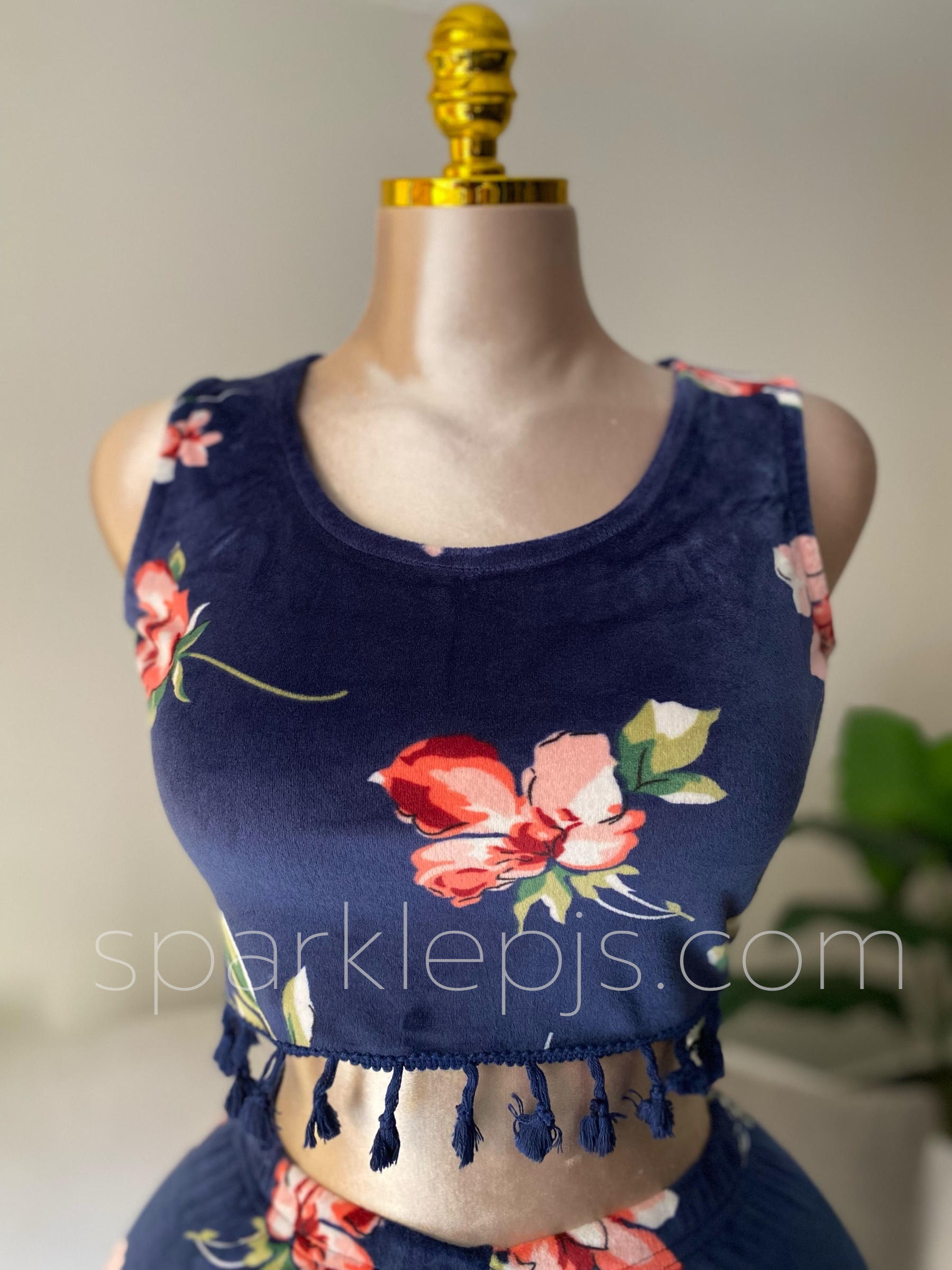 Fringe Kissed Pajama Shorts