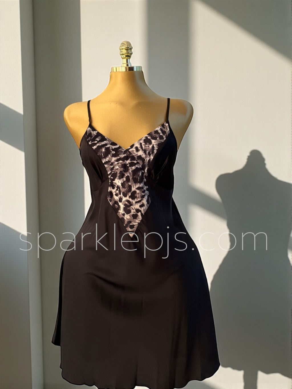 "Untamed Grace" Animal Print Lingerie