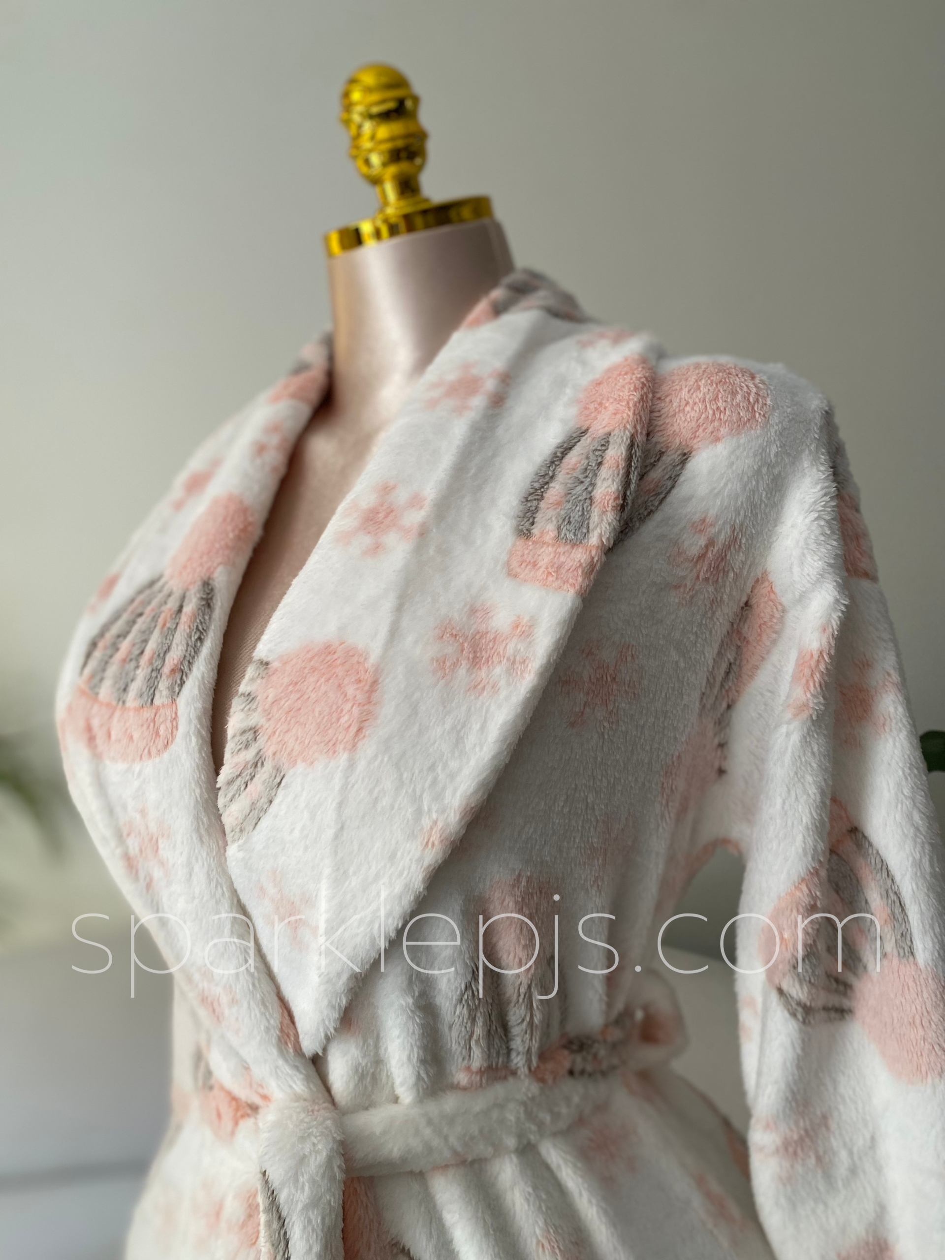 Snow-Kissed Comfort Robe