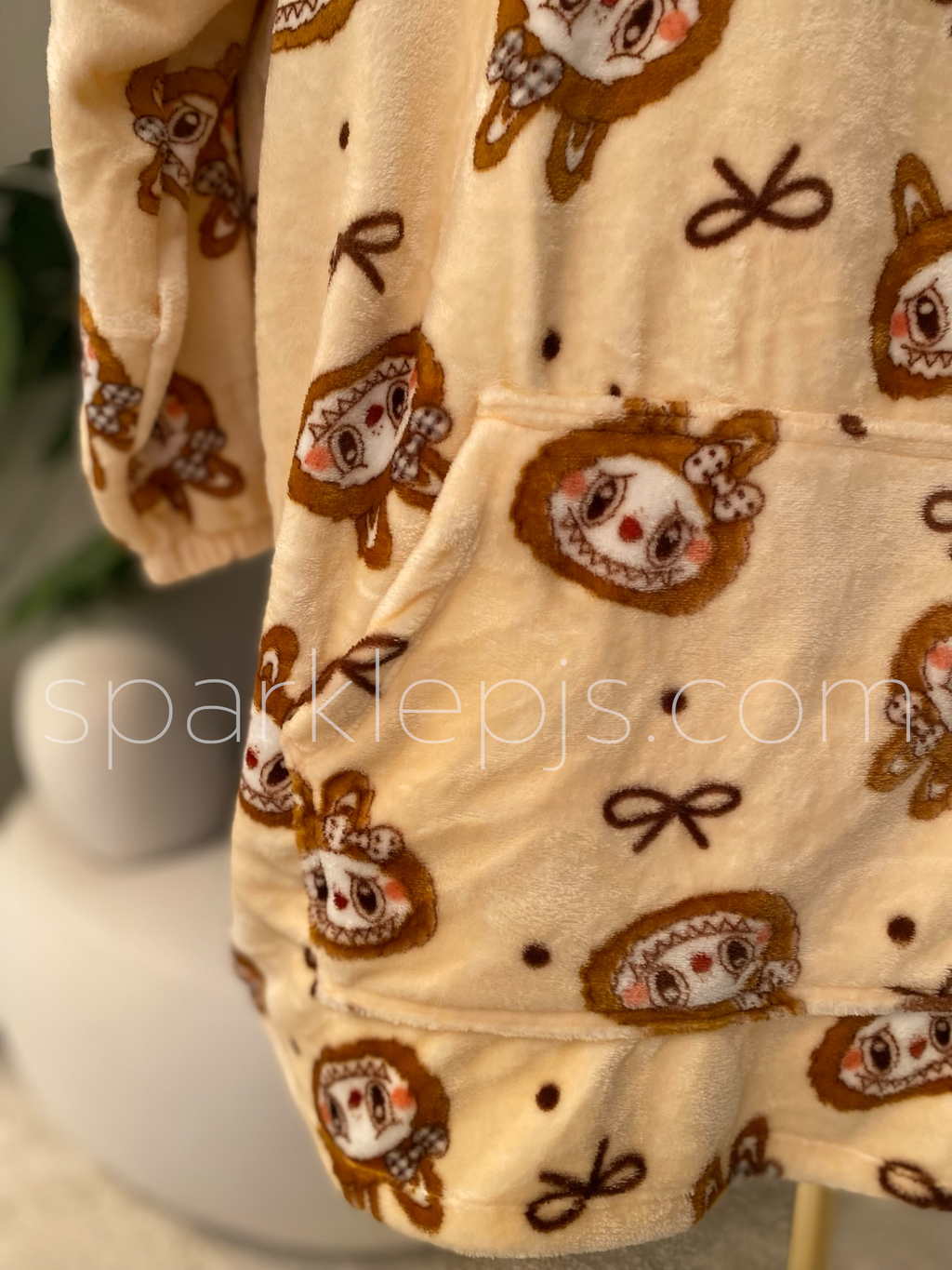 The Fuzzy Labubu Blanket