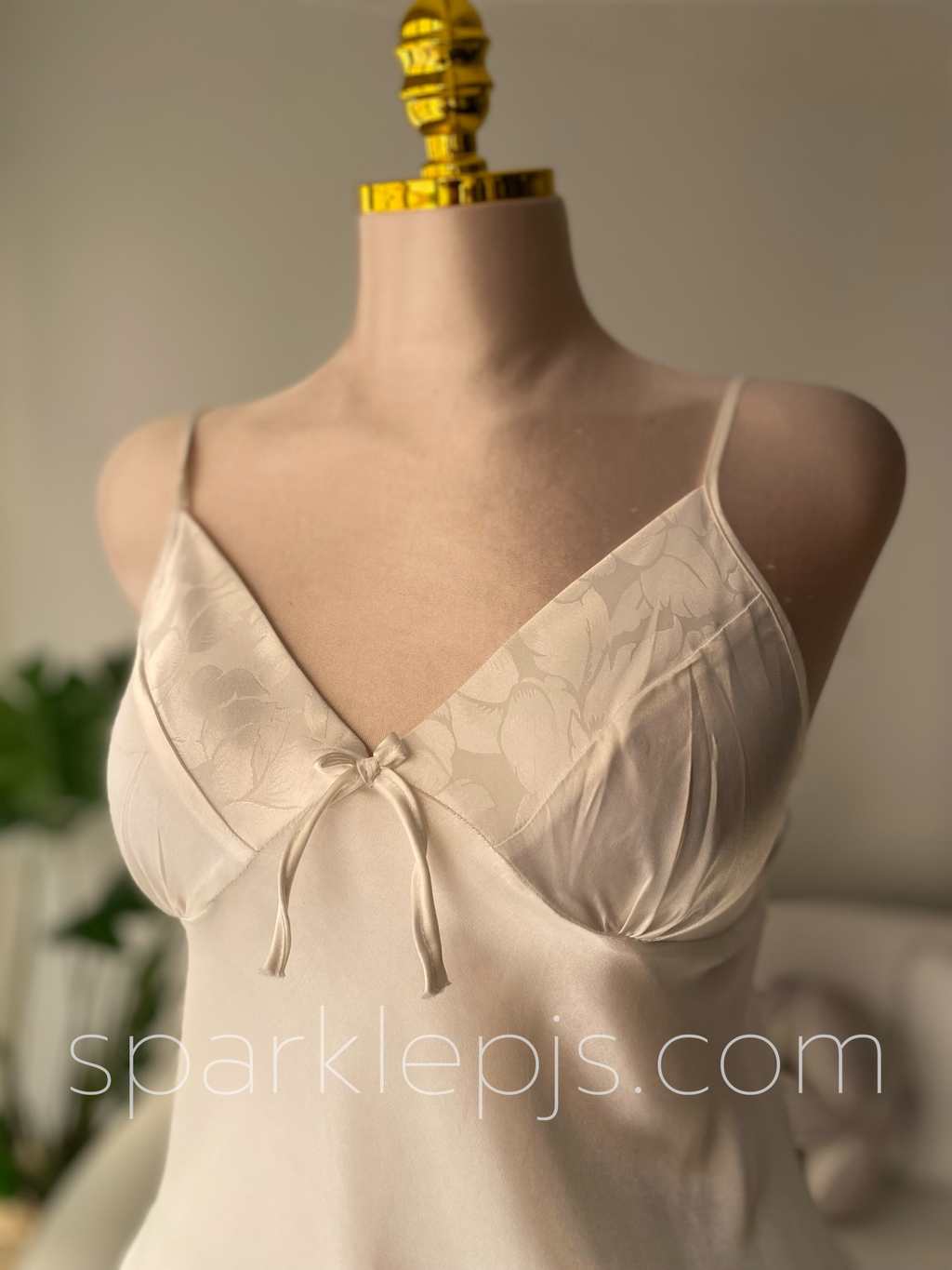 Lumina Ensemble: Chemise & Wrap Set