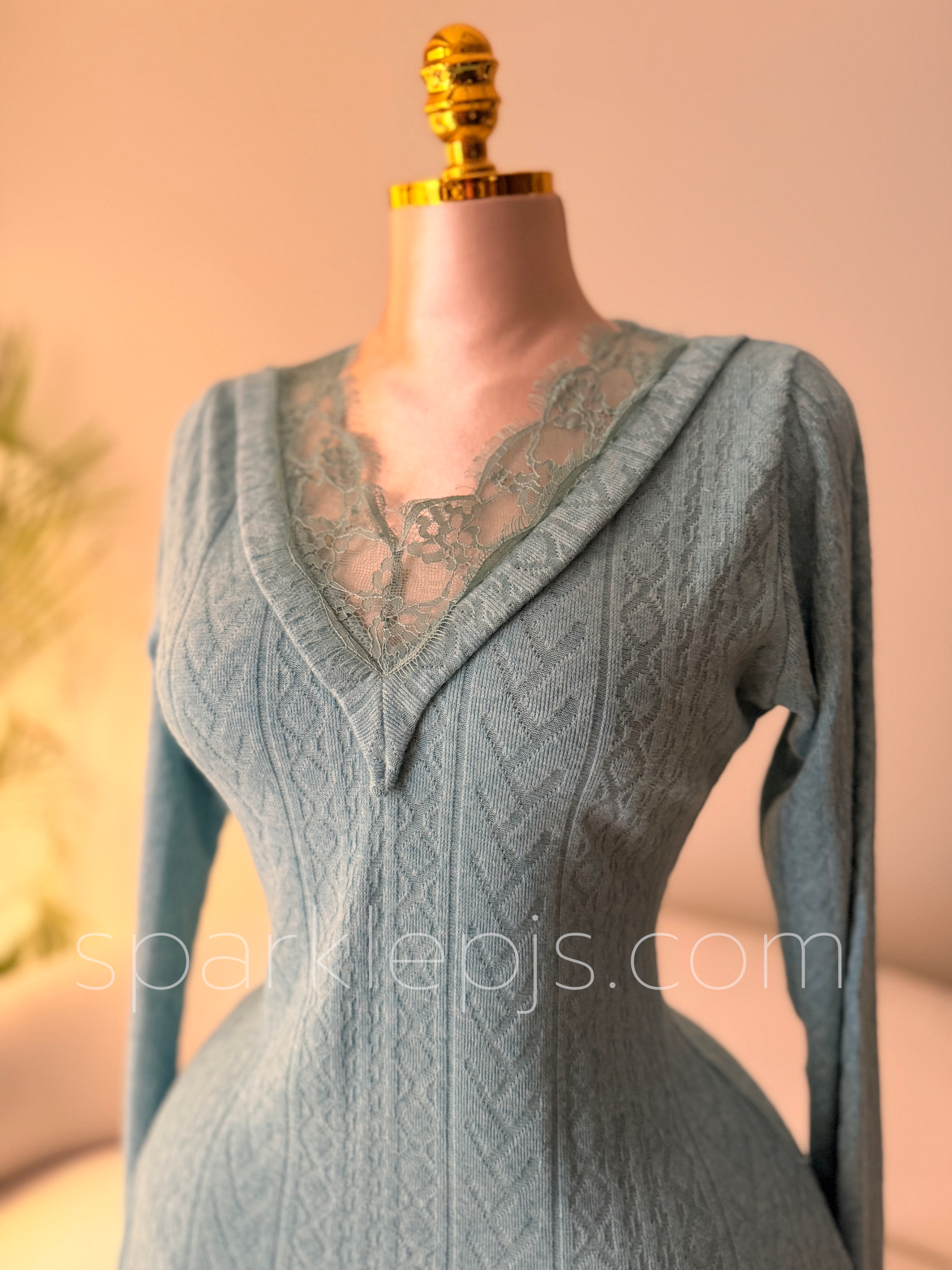 Vintage Pointelle Dream Gown