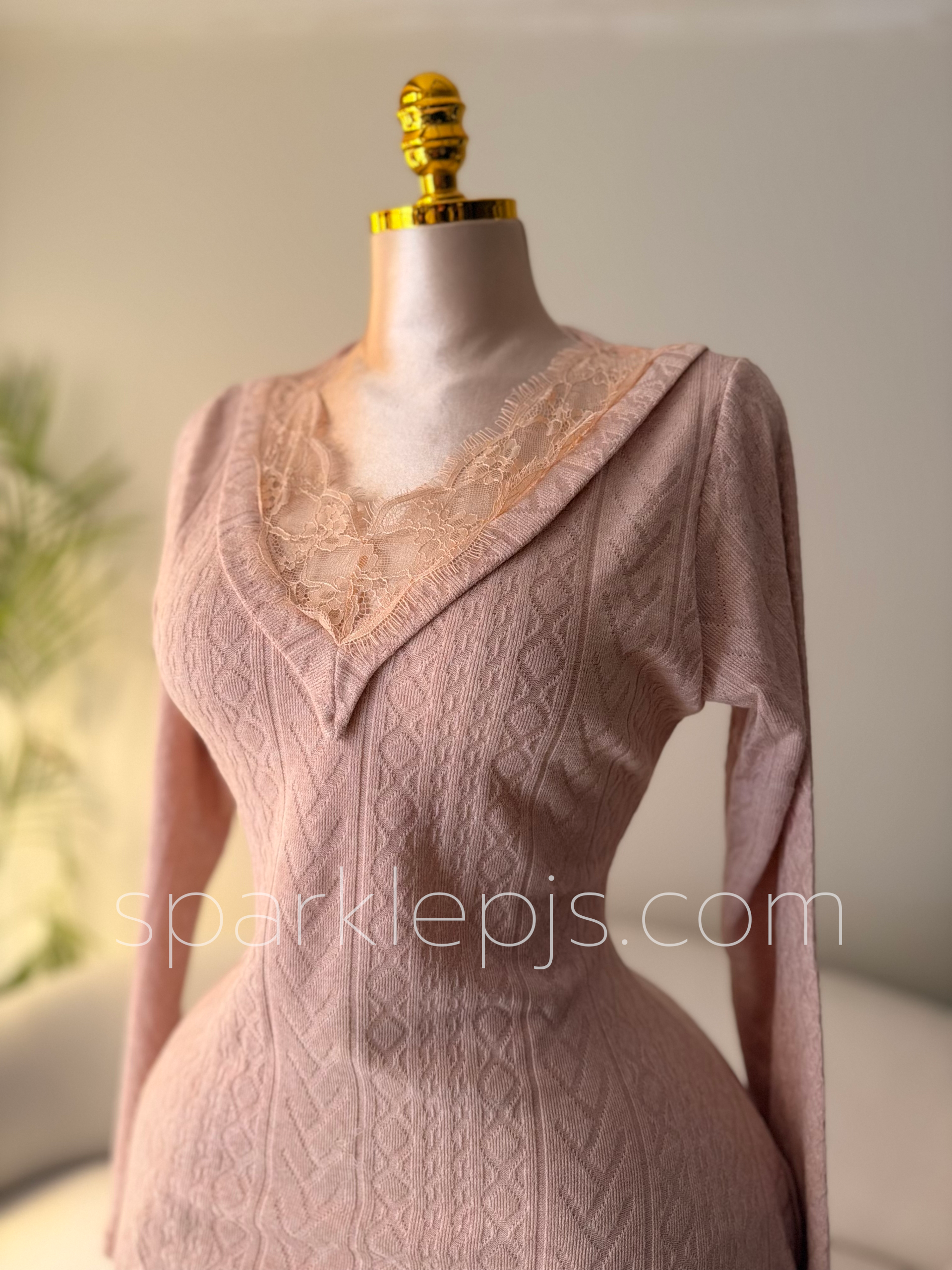 Vintage Pointelle Dream Gown