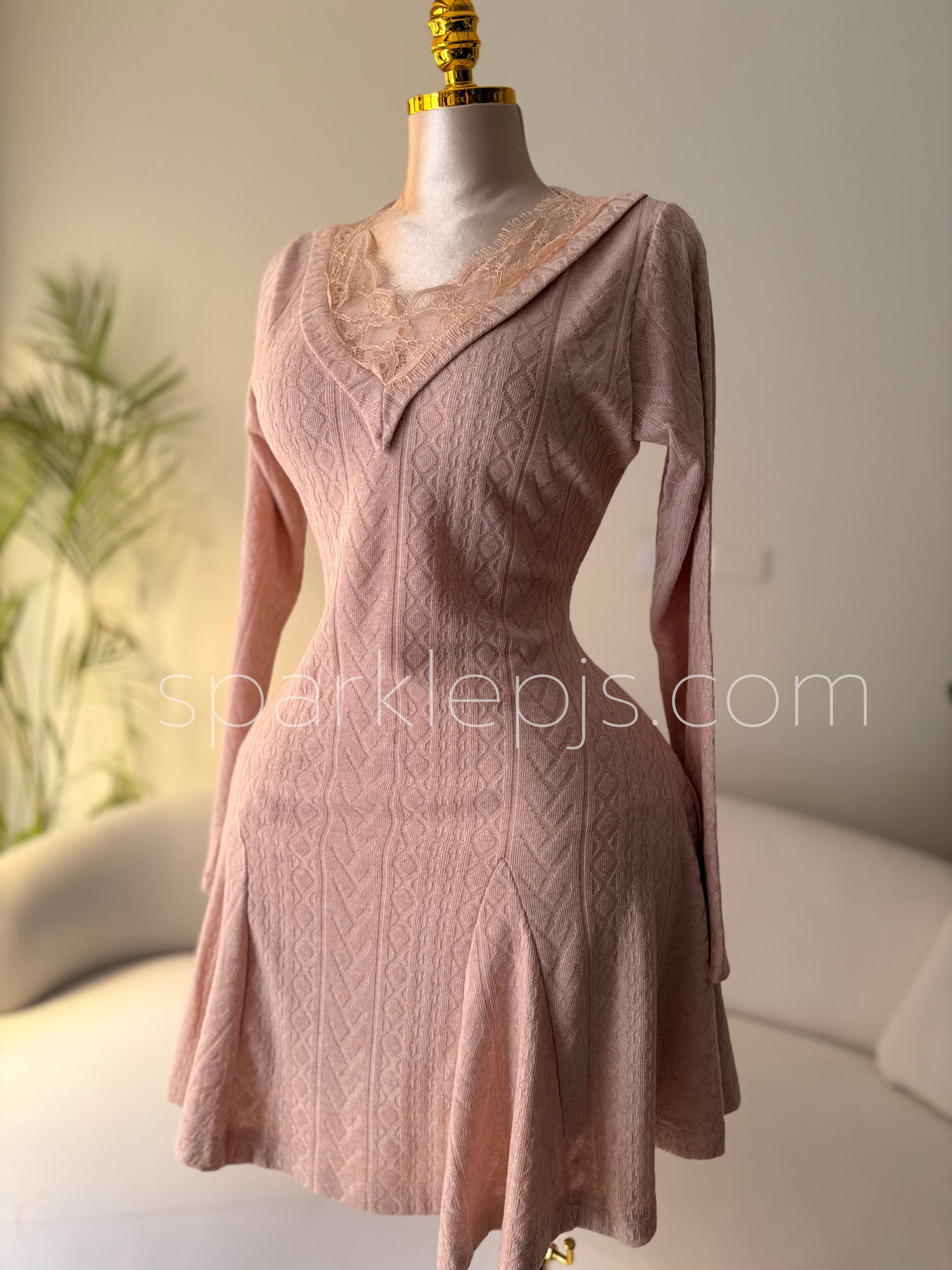 Vintage Pointelle Dream Gown