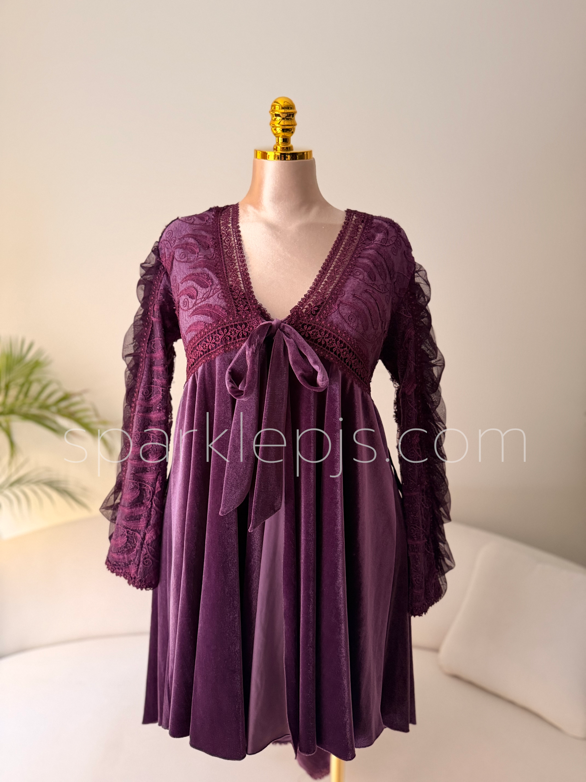 Satin Symphony Robe & Gown