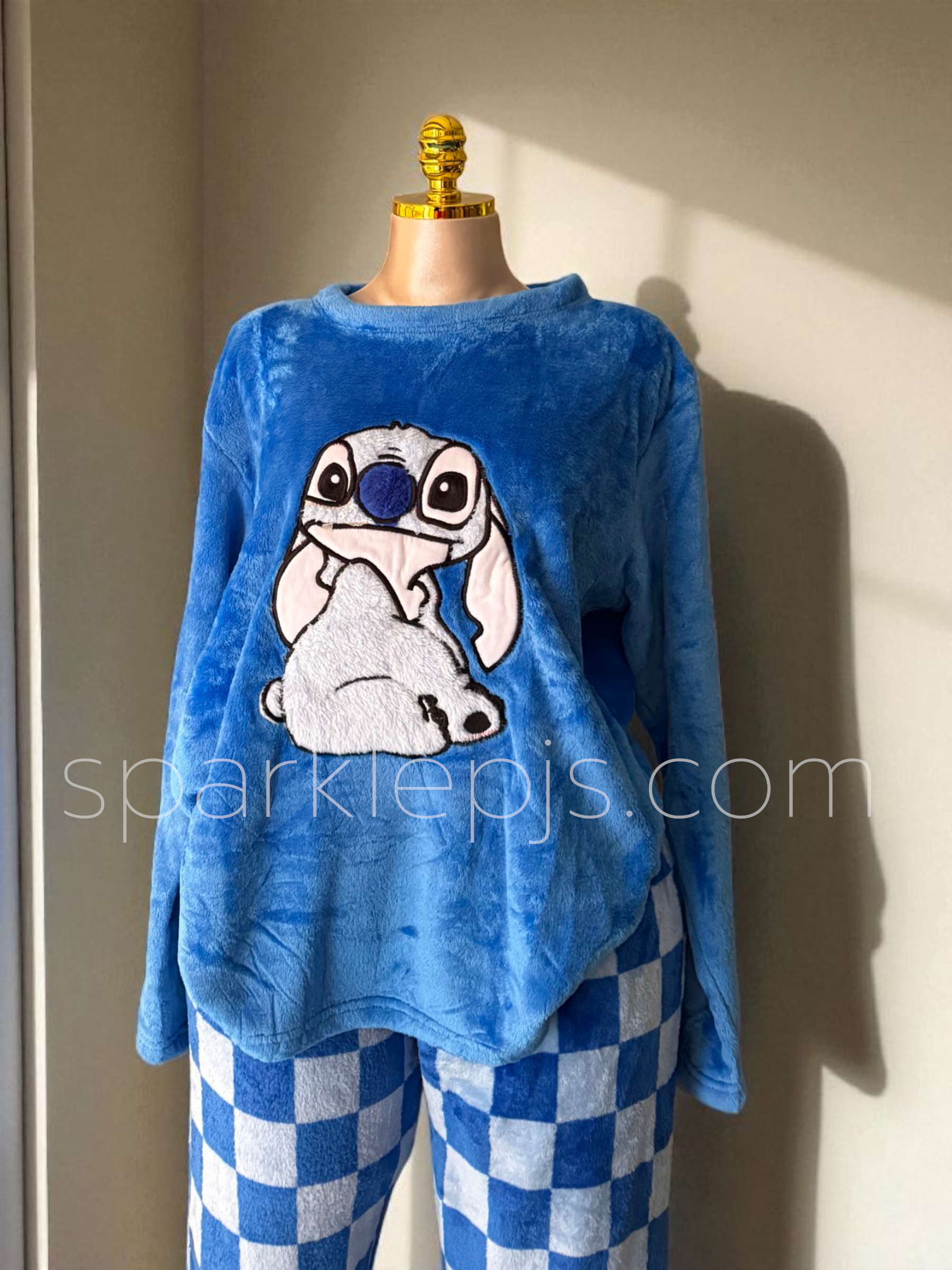 Blue Alien Stitchy Set