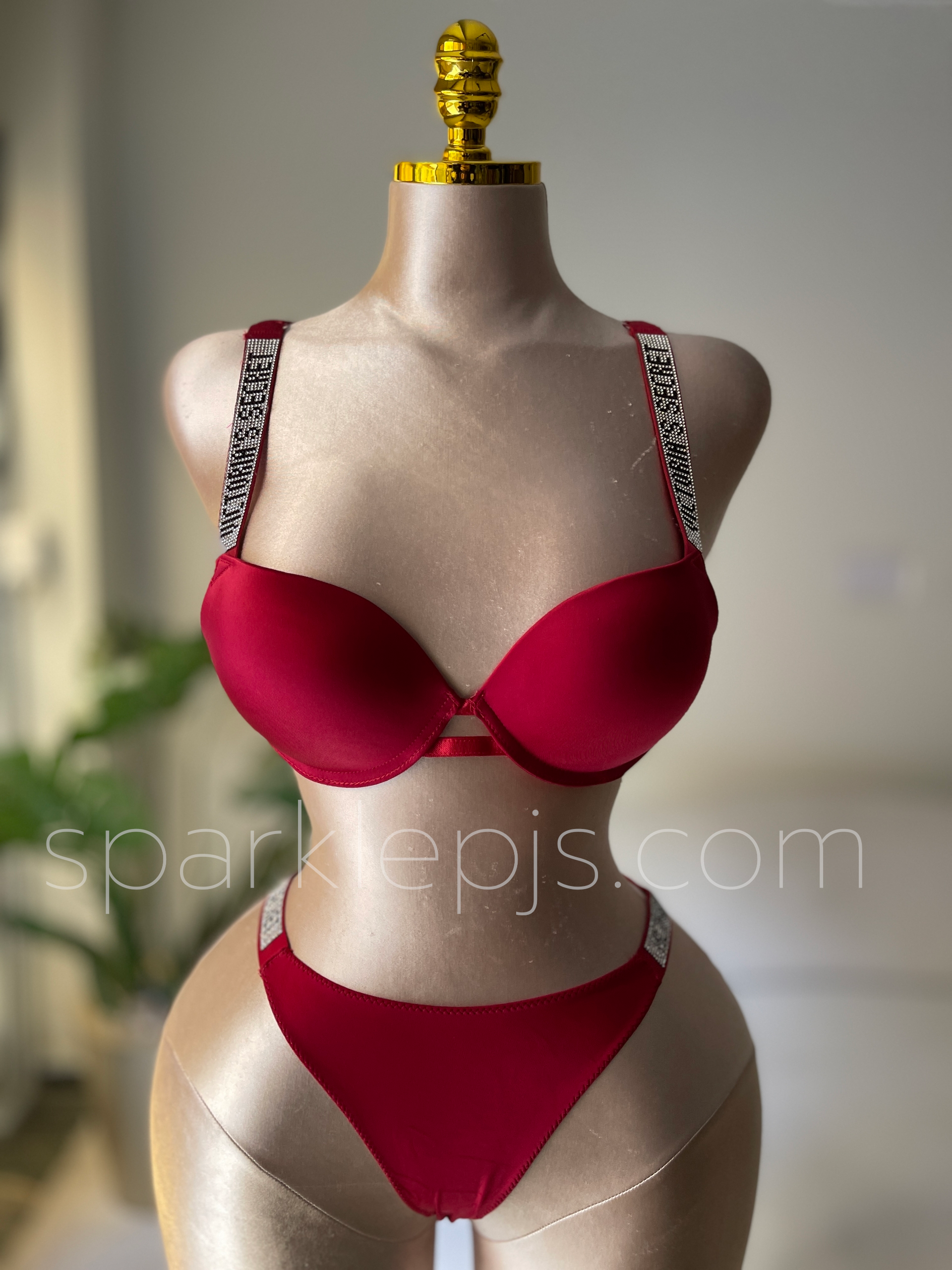 4 Diamonds Sparkle Bra Set