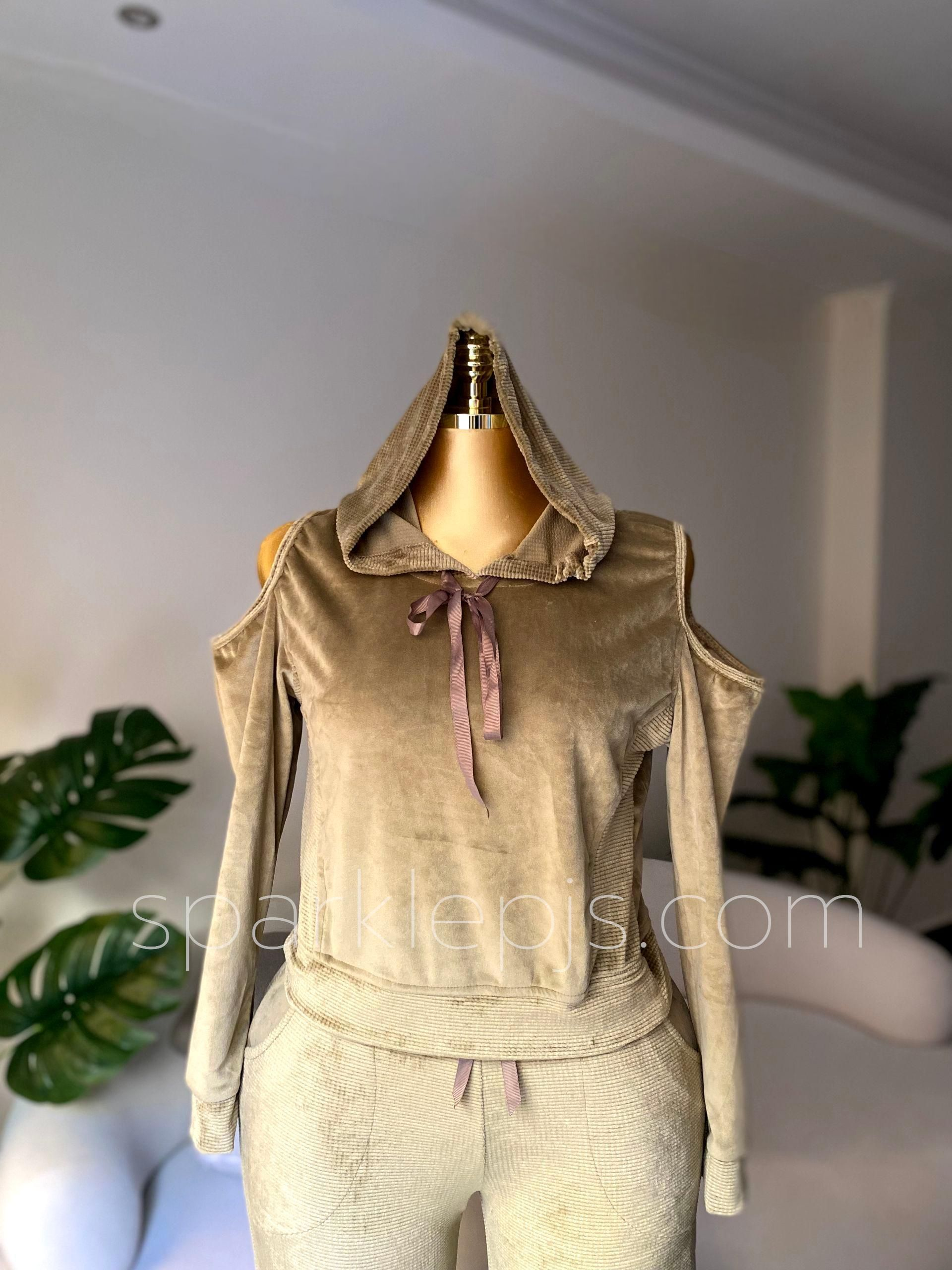 Chic Cut Hoodie Lounge Set