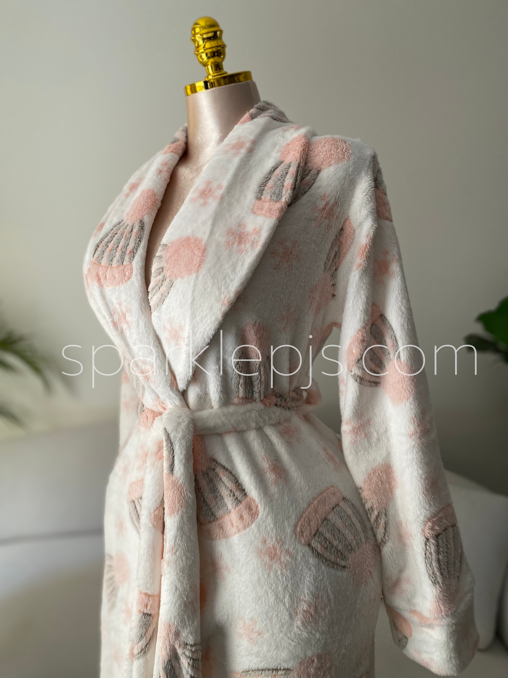 Snow-Kissed Comfort Robe