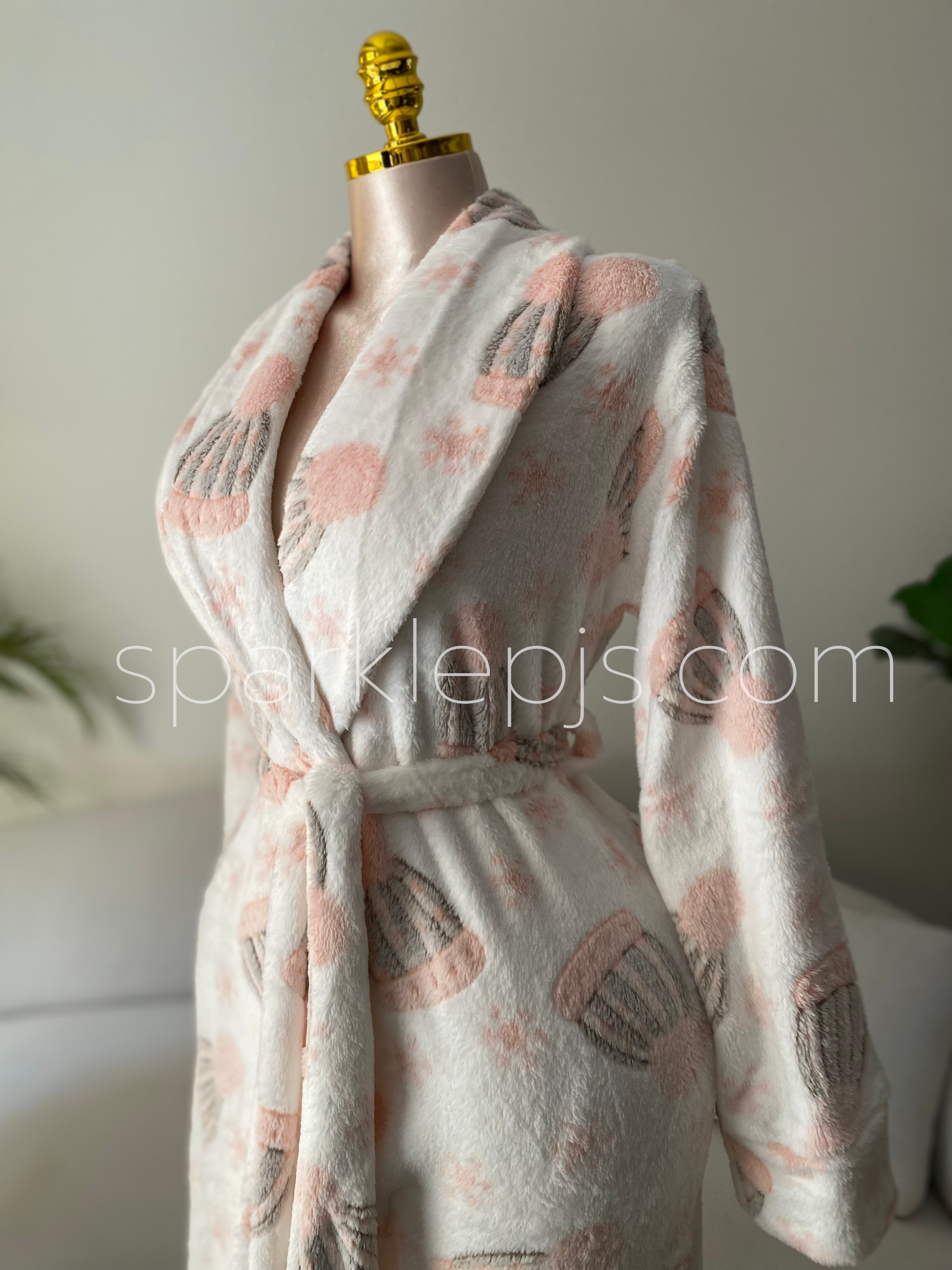 Snow-Kissed Comfort Robe