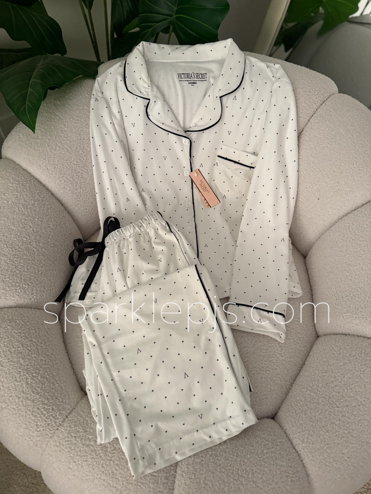 VS Everlasting Ivory Pajamas