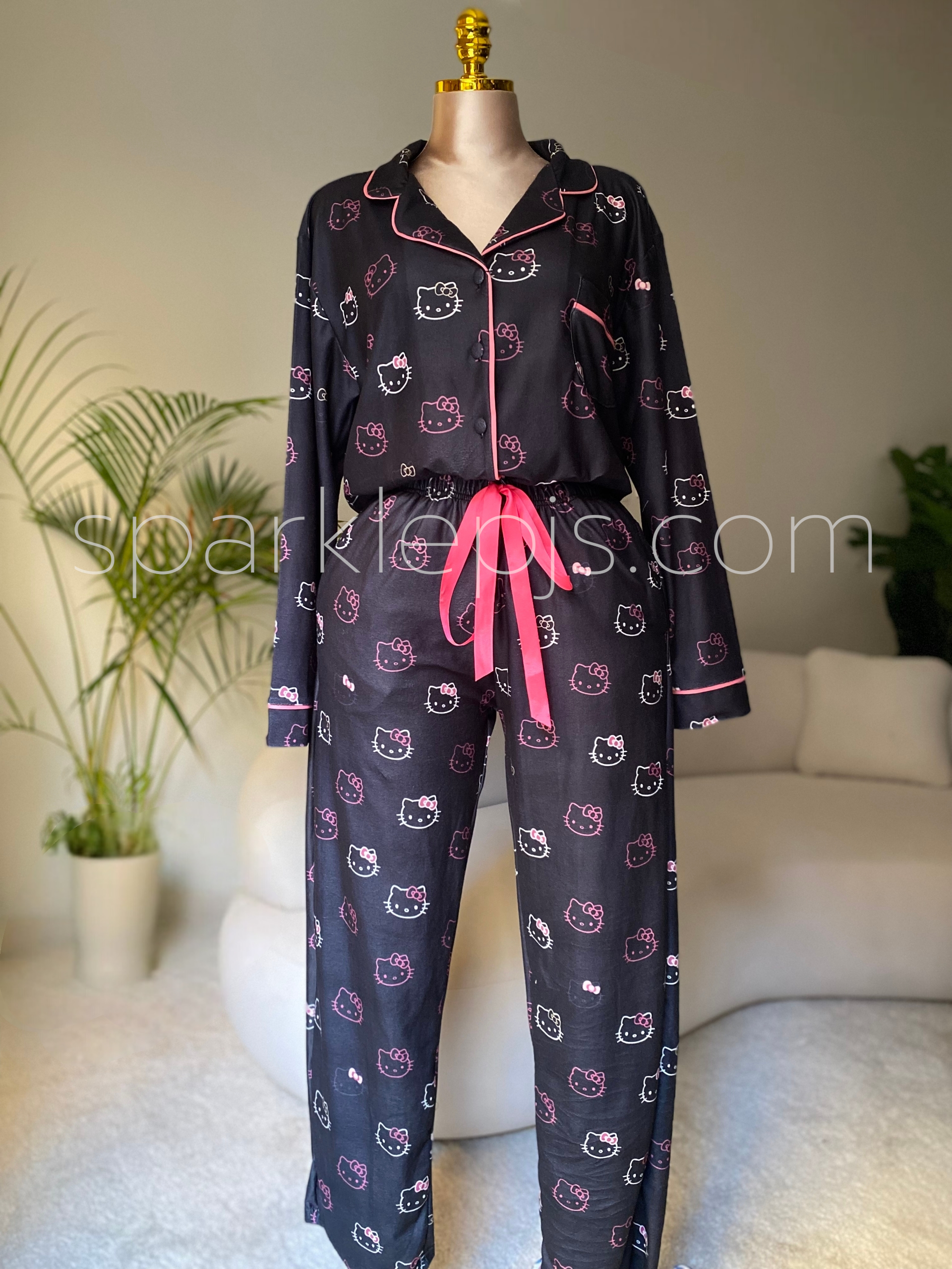 HelloKitty Neon Bow Pjs