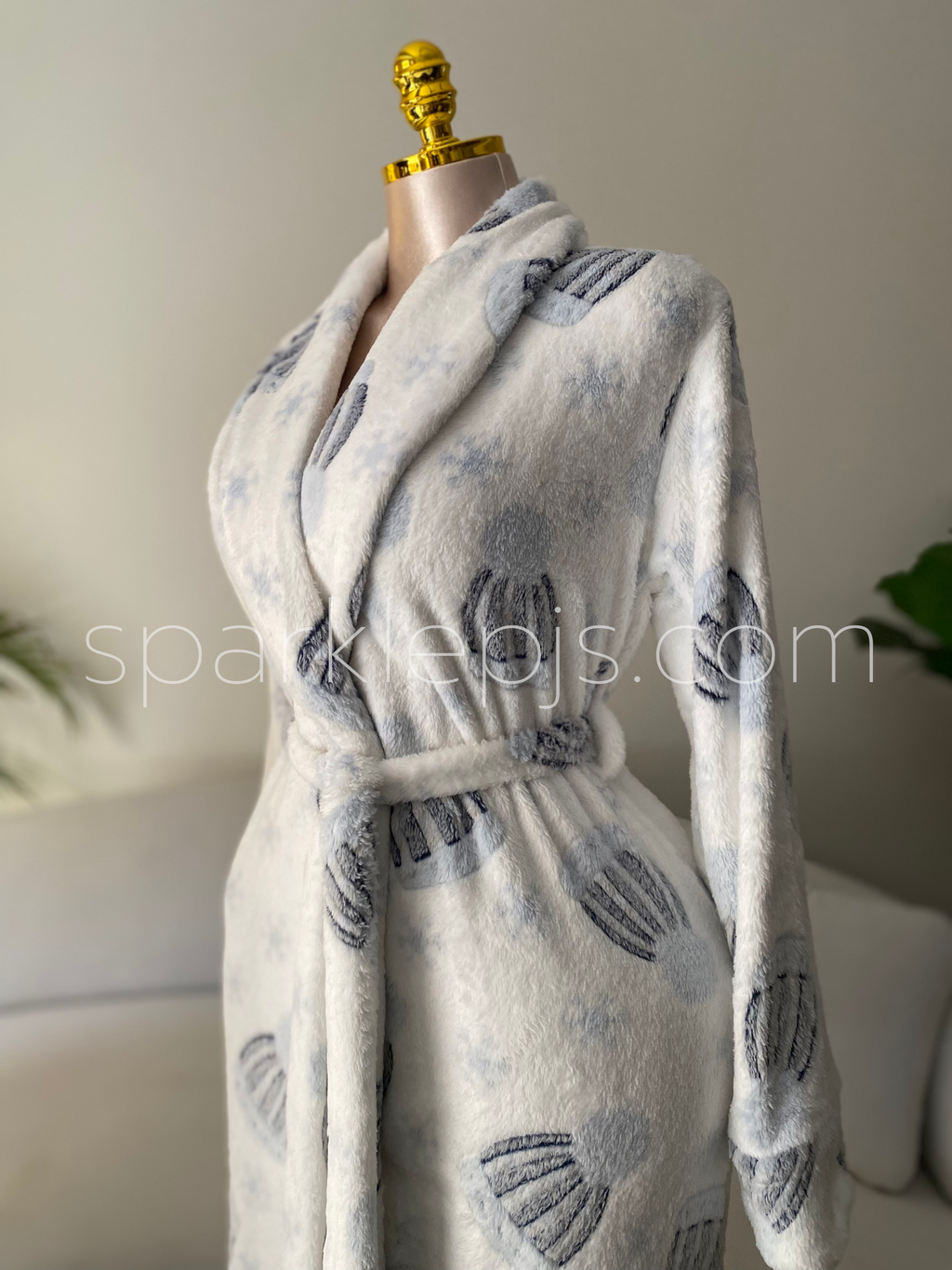 Snow-Kissed Comfort Robe