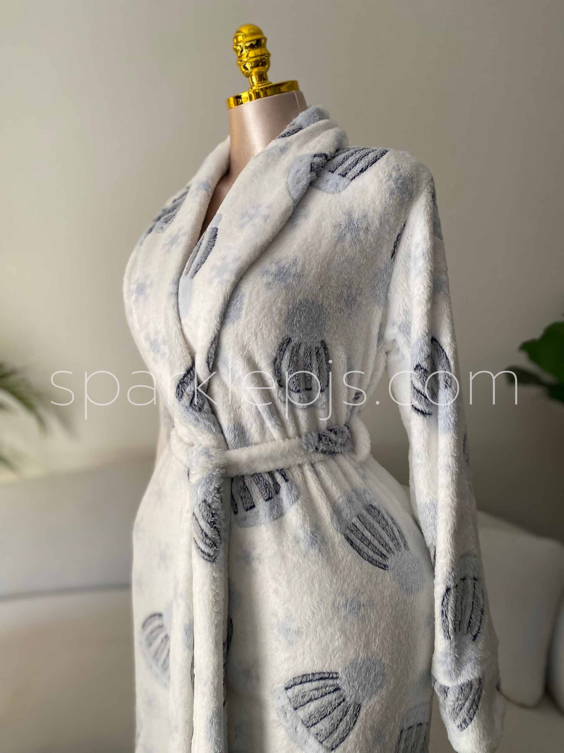 Snow-Kissed Comfort Robe