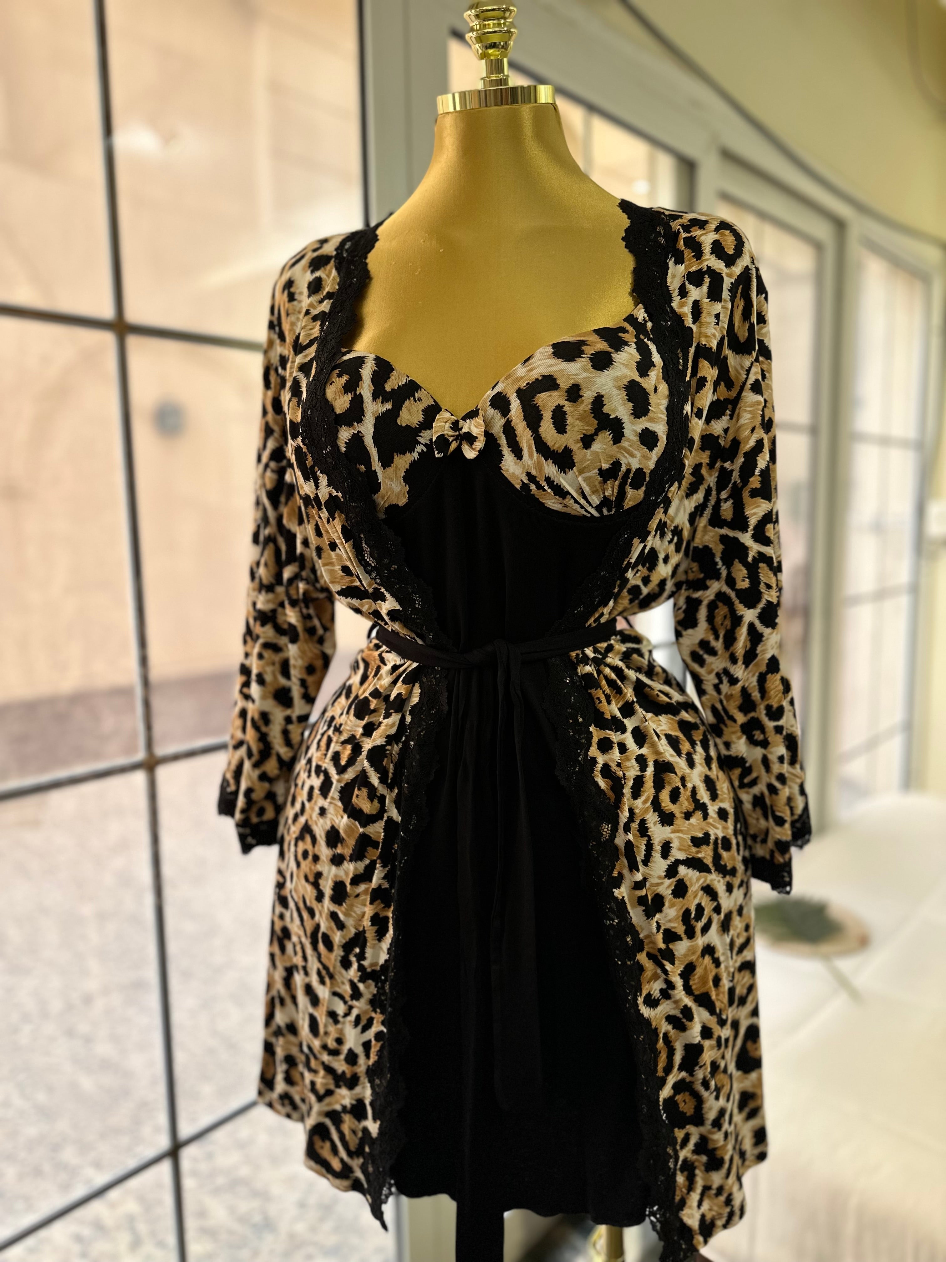 Tiger robe set