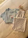 Cherry Dream Ribbed Pajama Set
