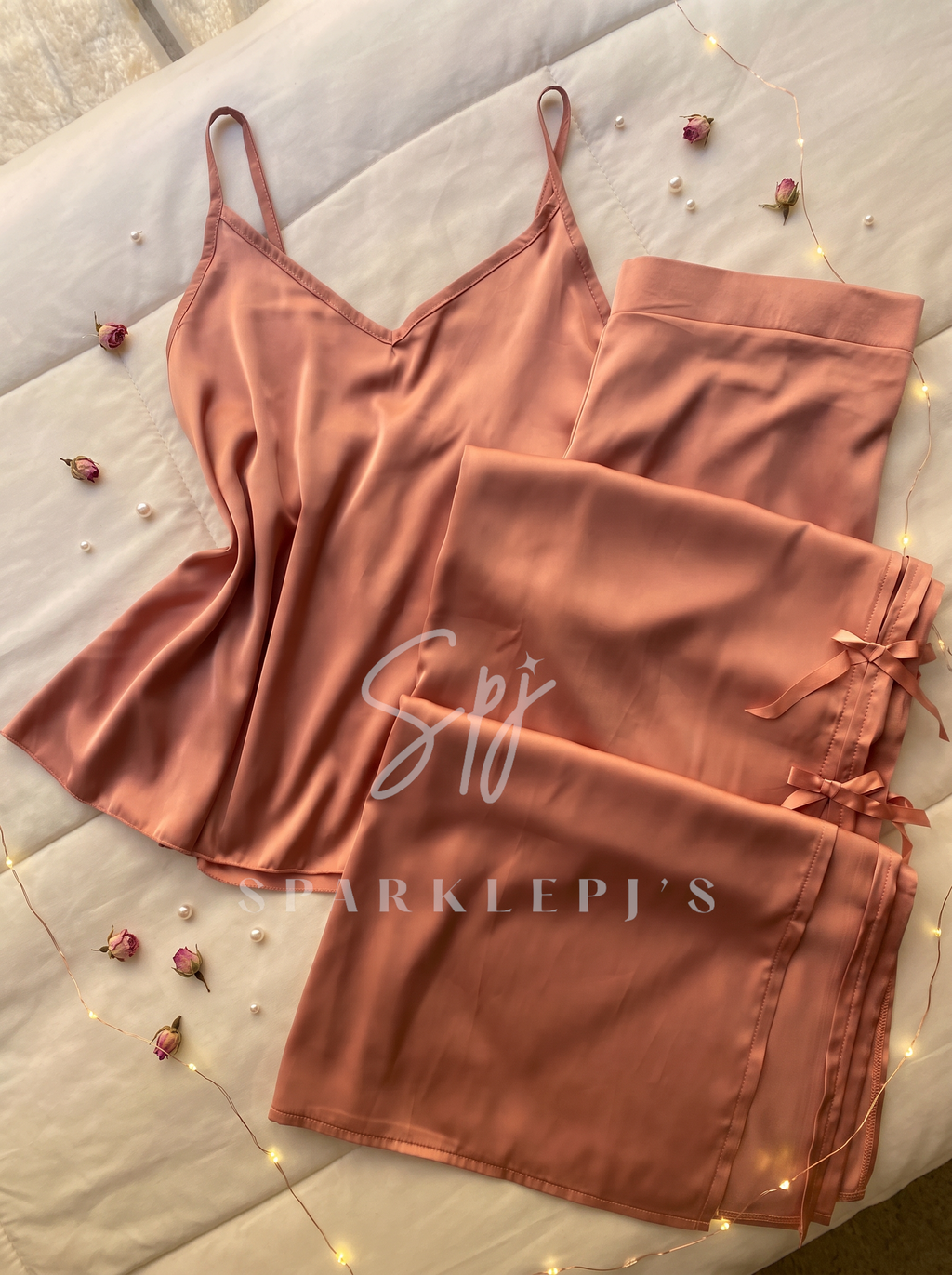 Silken Dreams Satin Pajama