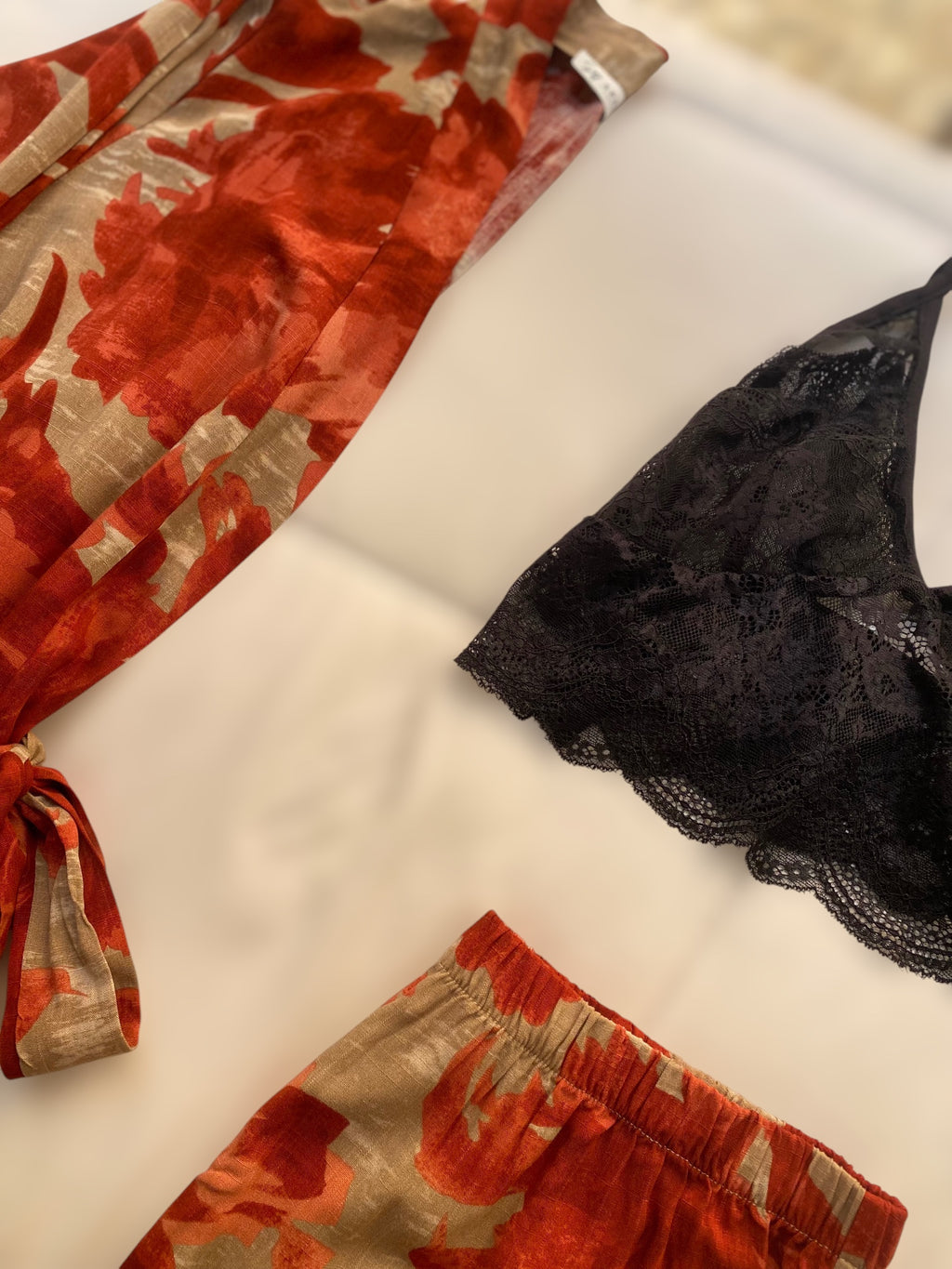 Dreamy Night Trio Short Pajama Set