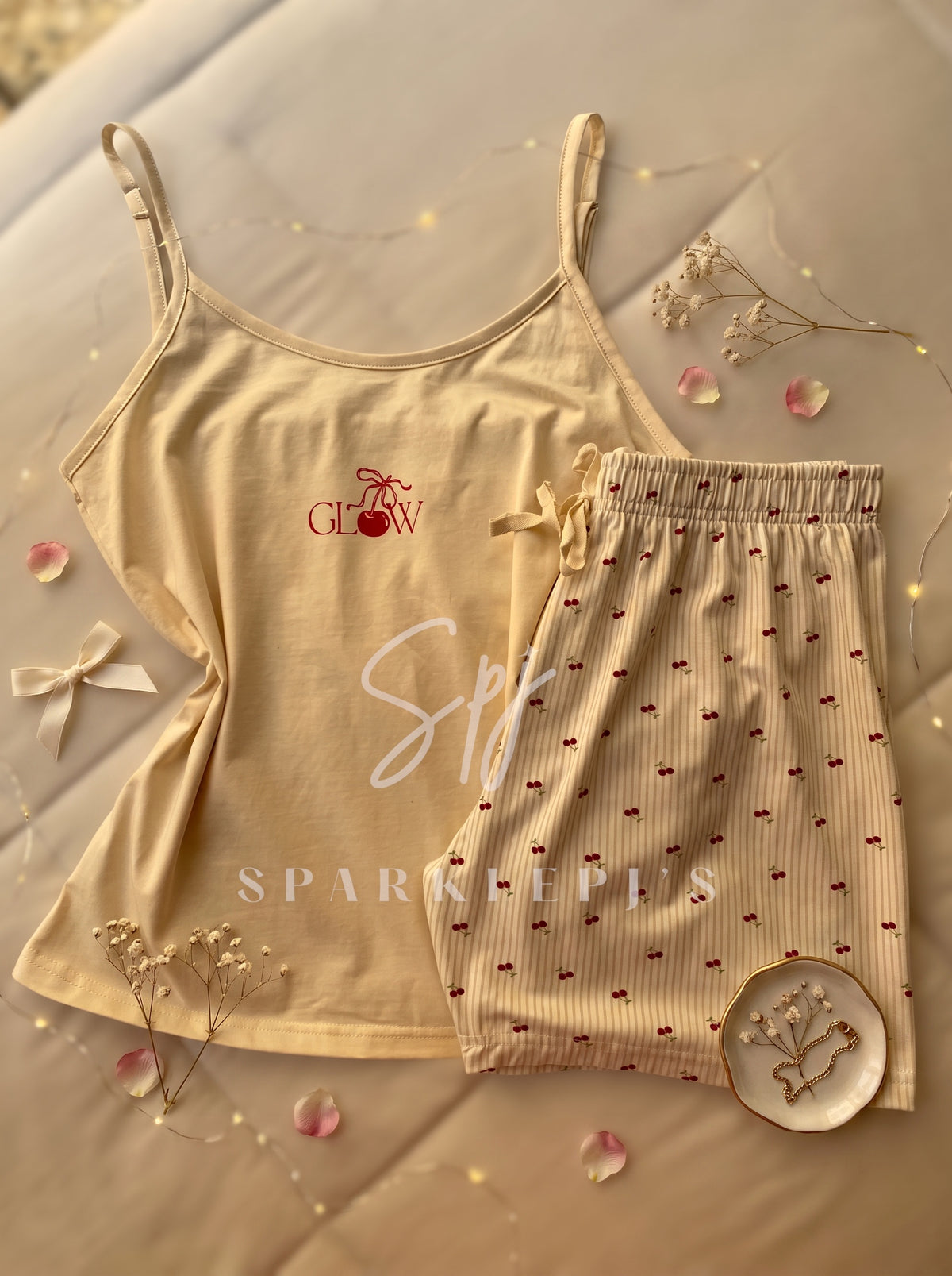 Glow Short Pajama Set