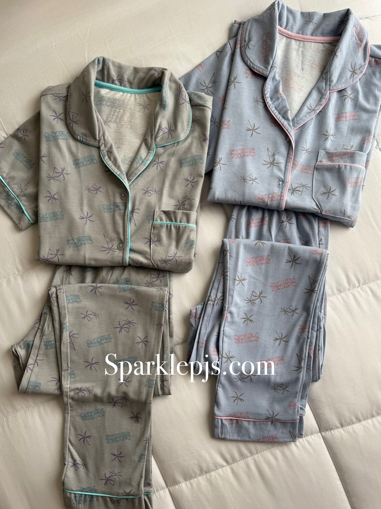 Palm paradise sleepwear
