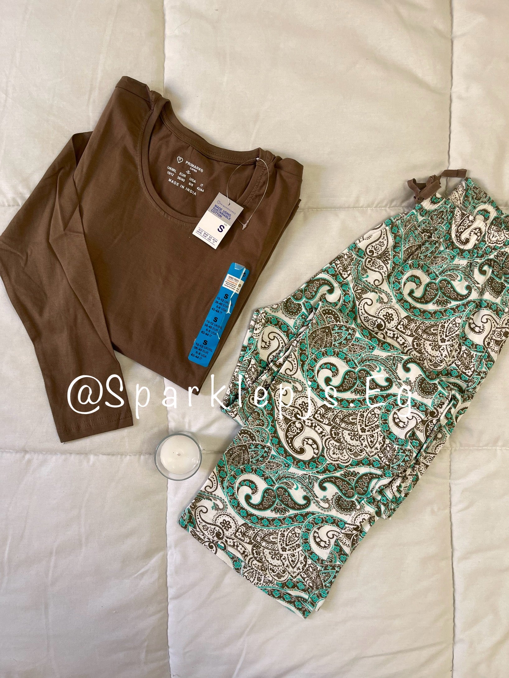 Primark long sleeved pajama