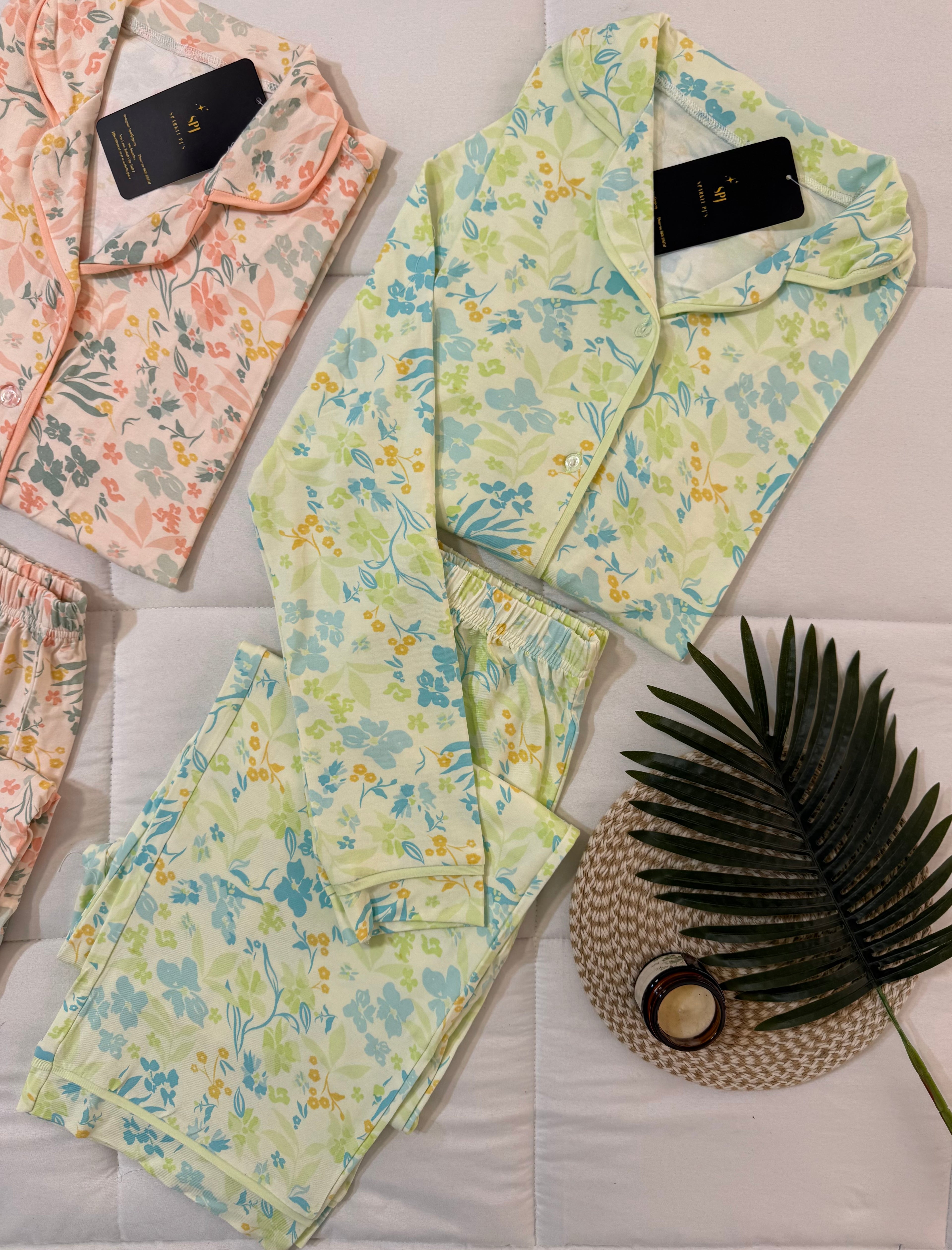 Floral Pajama long sleeves