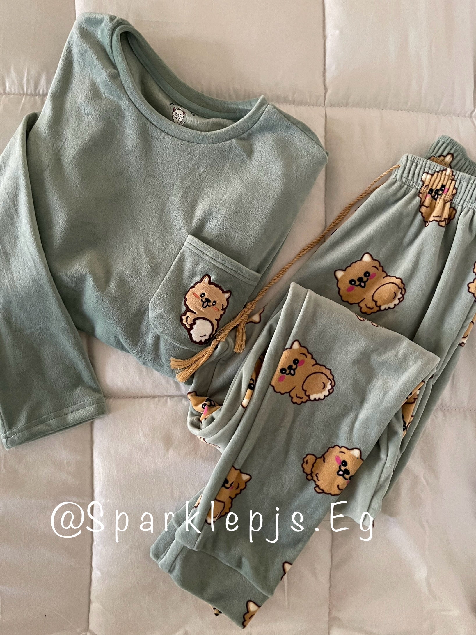 Kittys mint pajama