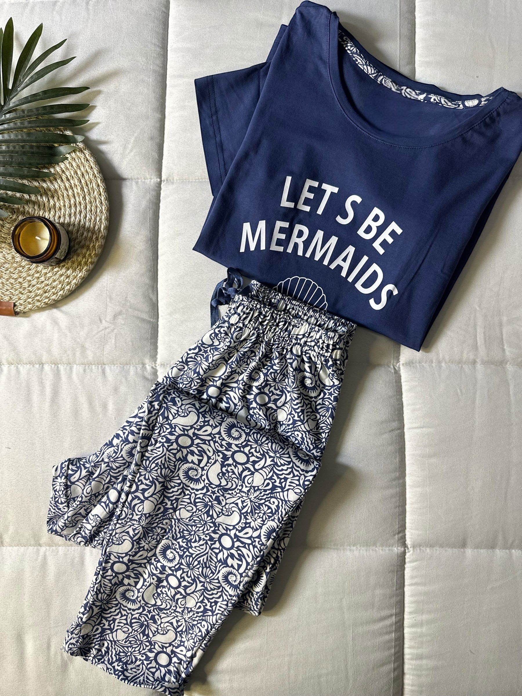 Lets be mermaids pjamas
