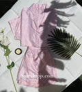 Satin Shorts Sleep Set