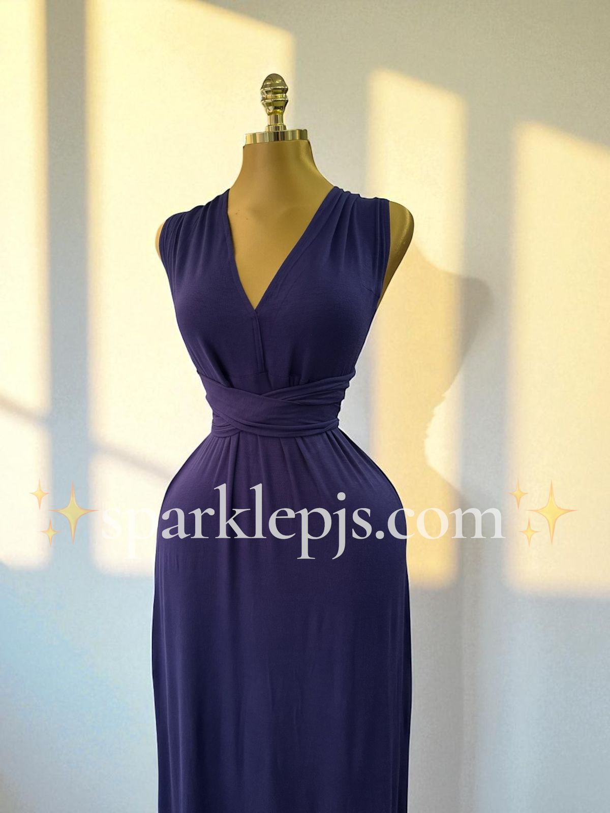 Crimson Desire Long Dress