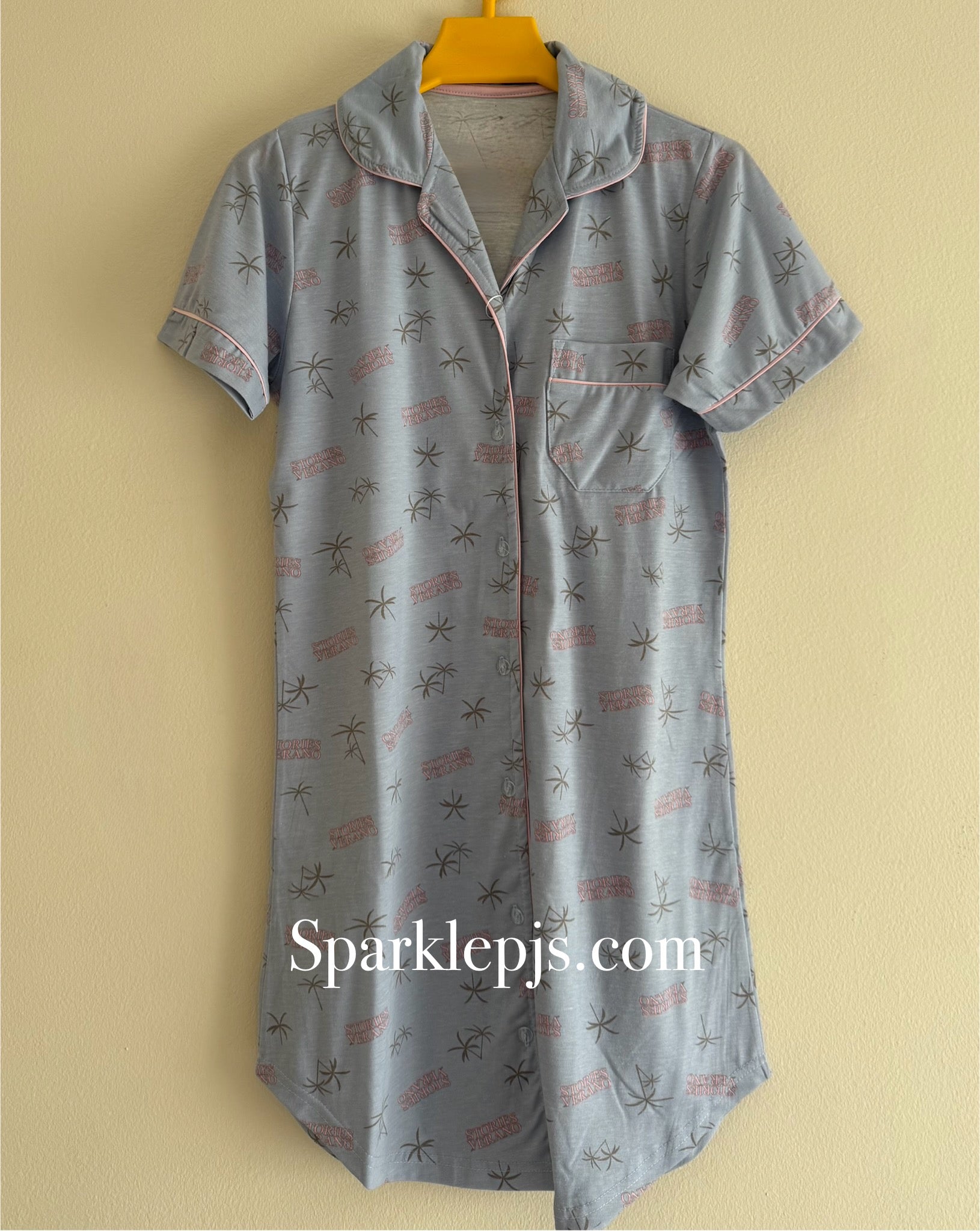 Palm breeze sleep shirt