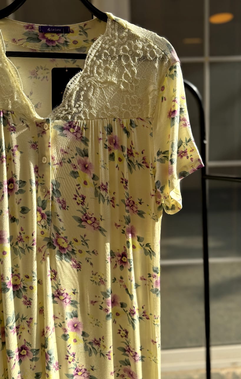 Floral Lace Nightdress